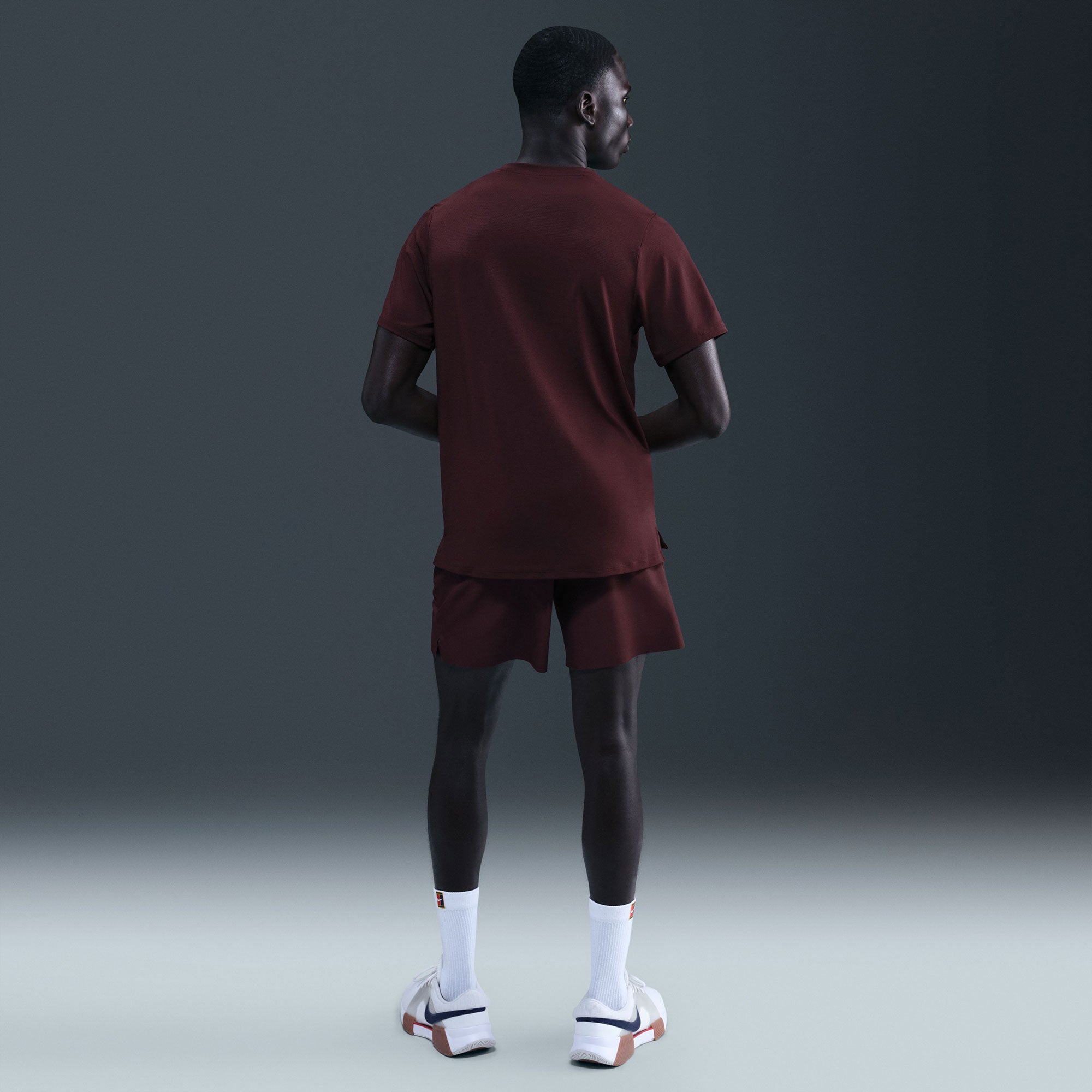 NikeCourt Advantage Men's Dri-FIT 6-Inch Tennis Shorts - Red (2)