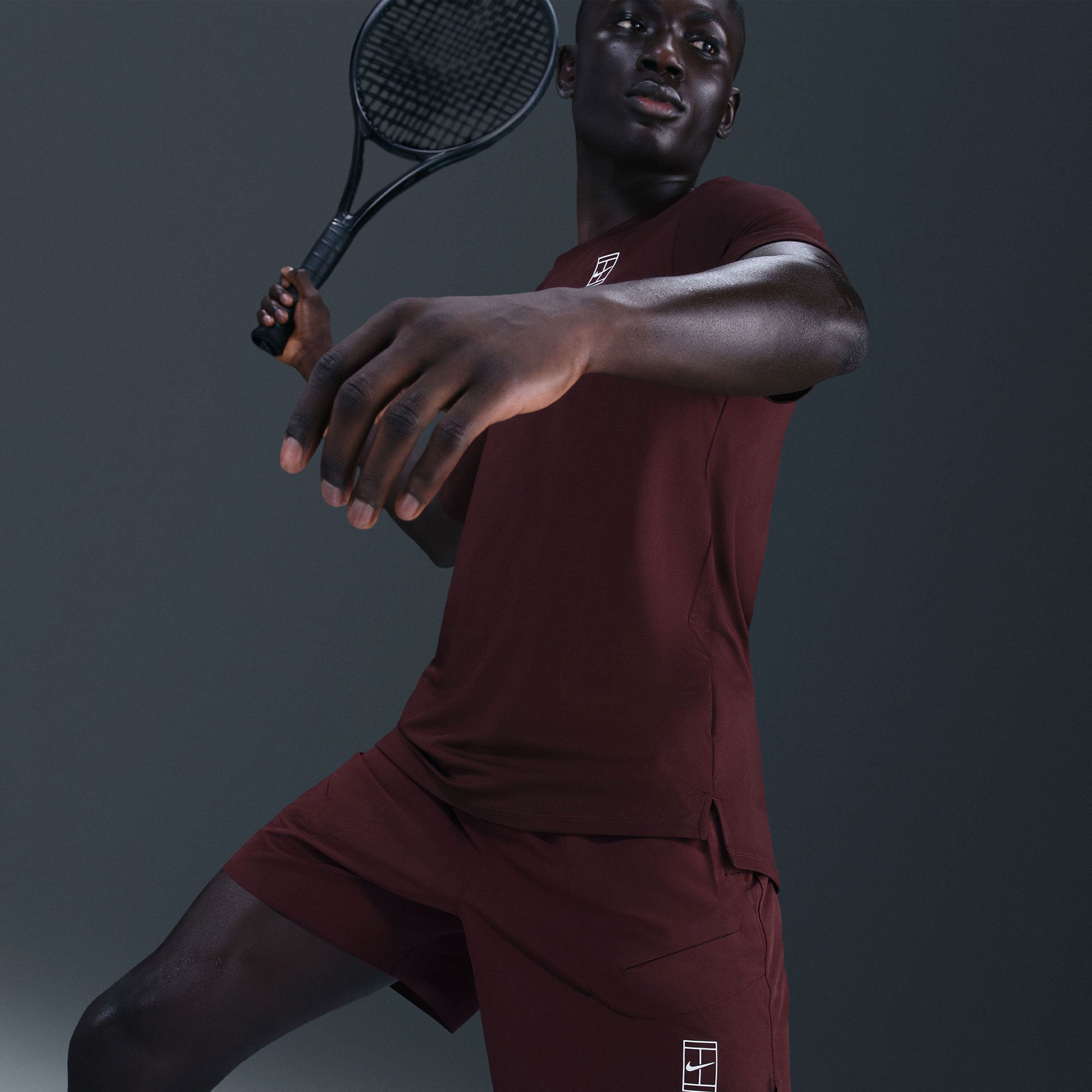 NikeCourt Advantage Men's Dri-FIT 6-Inch Tennis Shorts - Red (5)