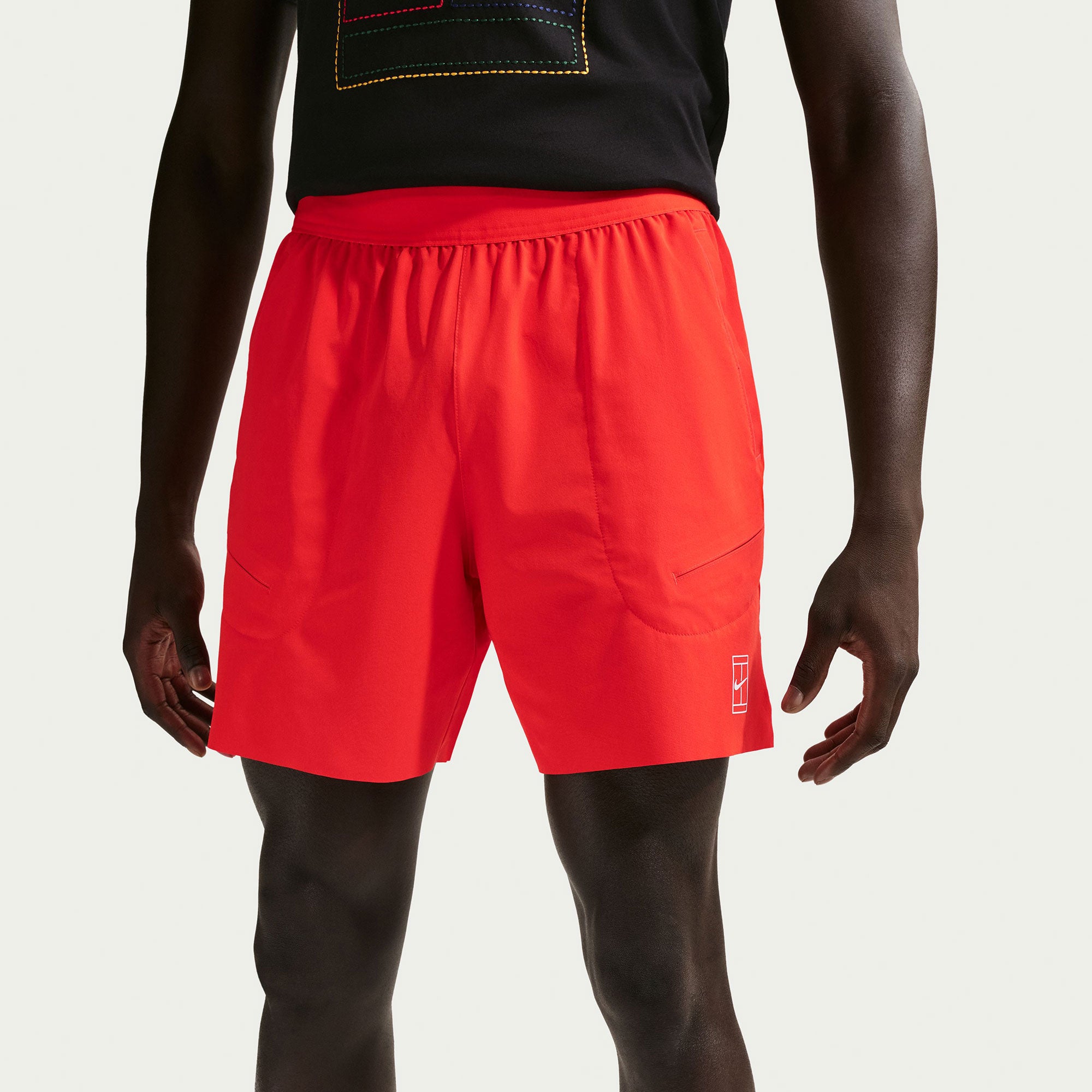 NikeCourt Advantage Men's Dri-FIT 6-Inch Tennis Shorts - Red (3)