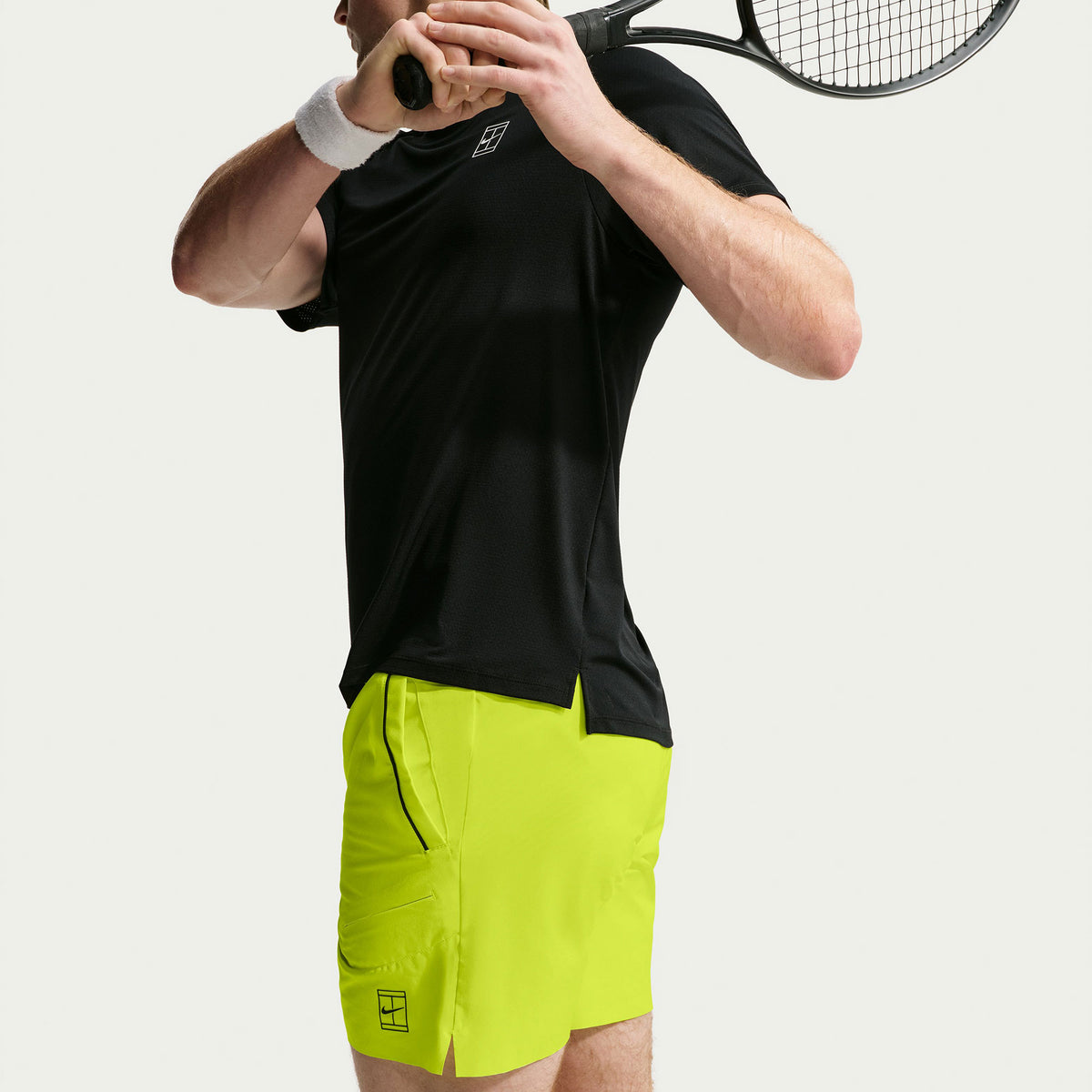 NikeCourt Advantage Men's Dri-FIT 6-Inch Tennis Shorts - Yellow (5)