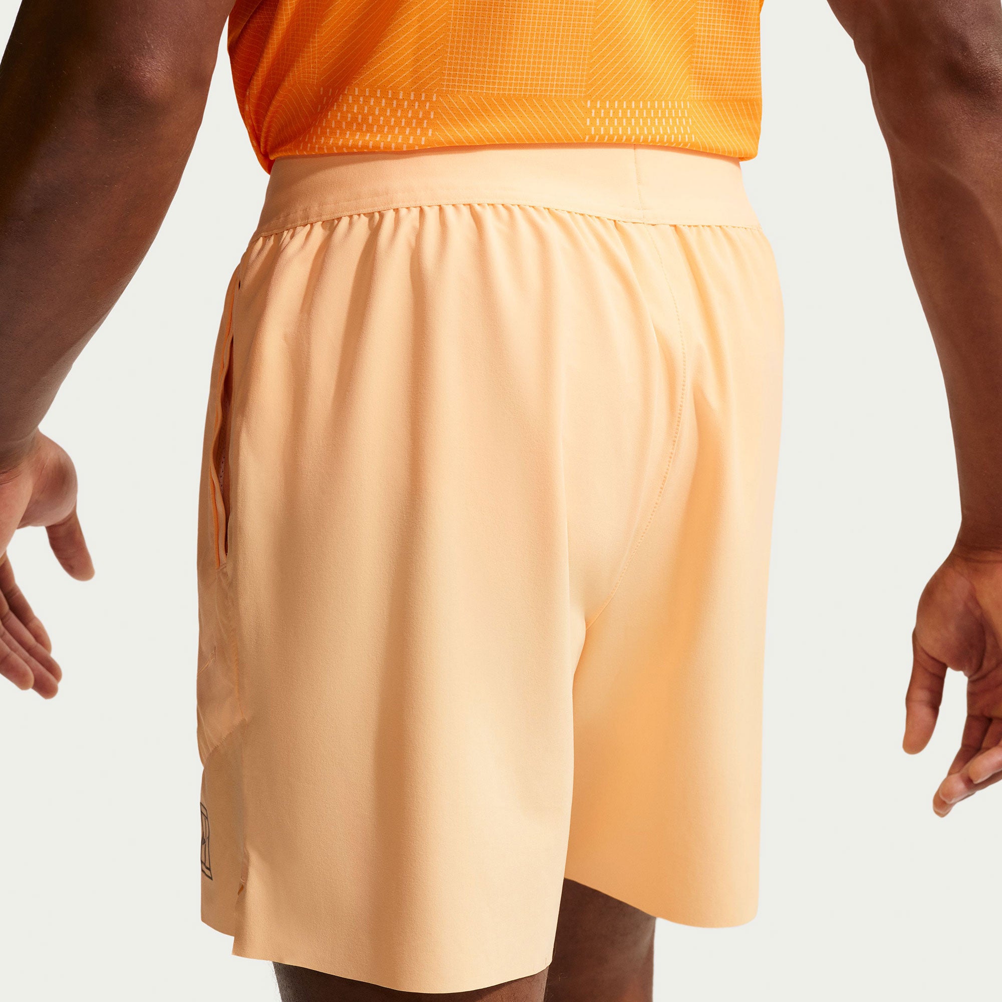 NikeCourt Advantage Men's Dri-FIT 6-Inch Tennis Shorts - Orange (4)
