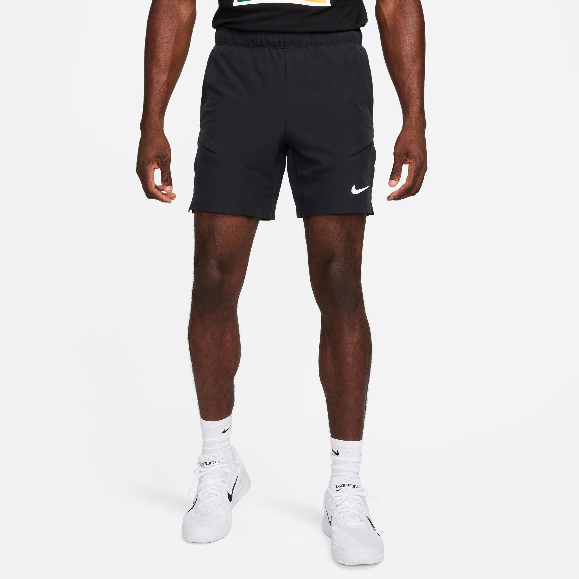 NikeCourt Advantage Men's Dri-FIT 7-Inch Tennis Shorts - Black (1)