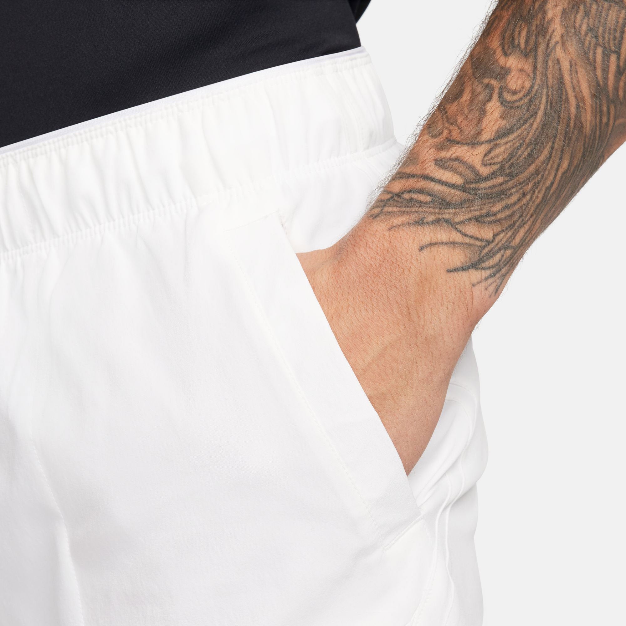 NikeCourt Advantage Men's Dri-FIT 7-Inch Tennis Shorts - White (5)