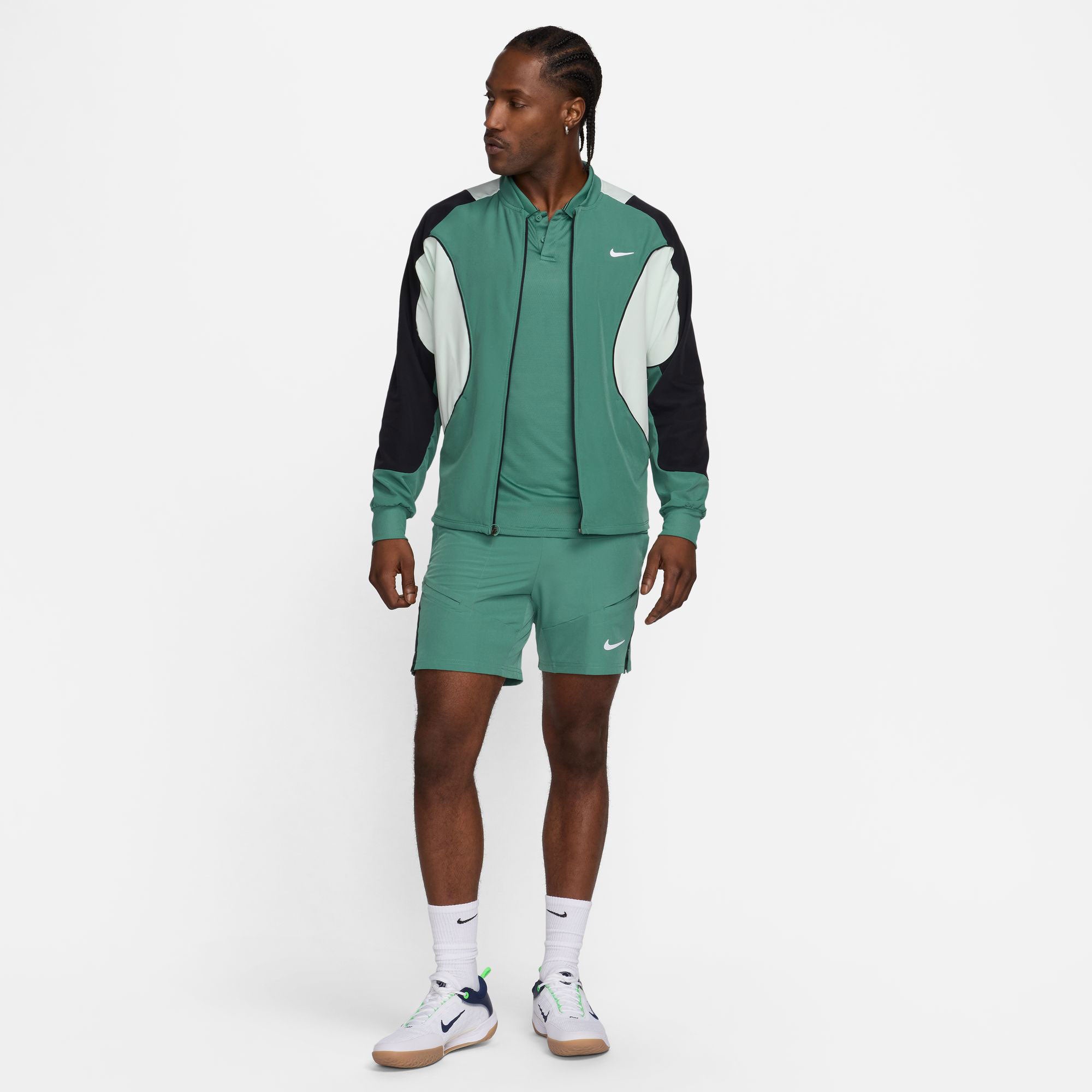 NikeCourt Advantage Men's Dri-FIT 7-Inch Tennis Shorts - Green (6)