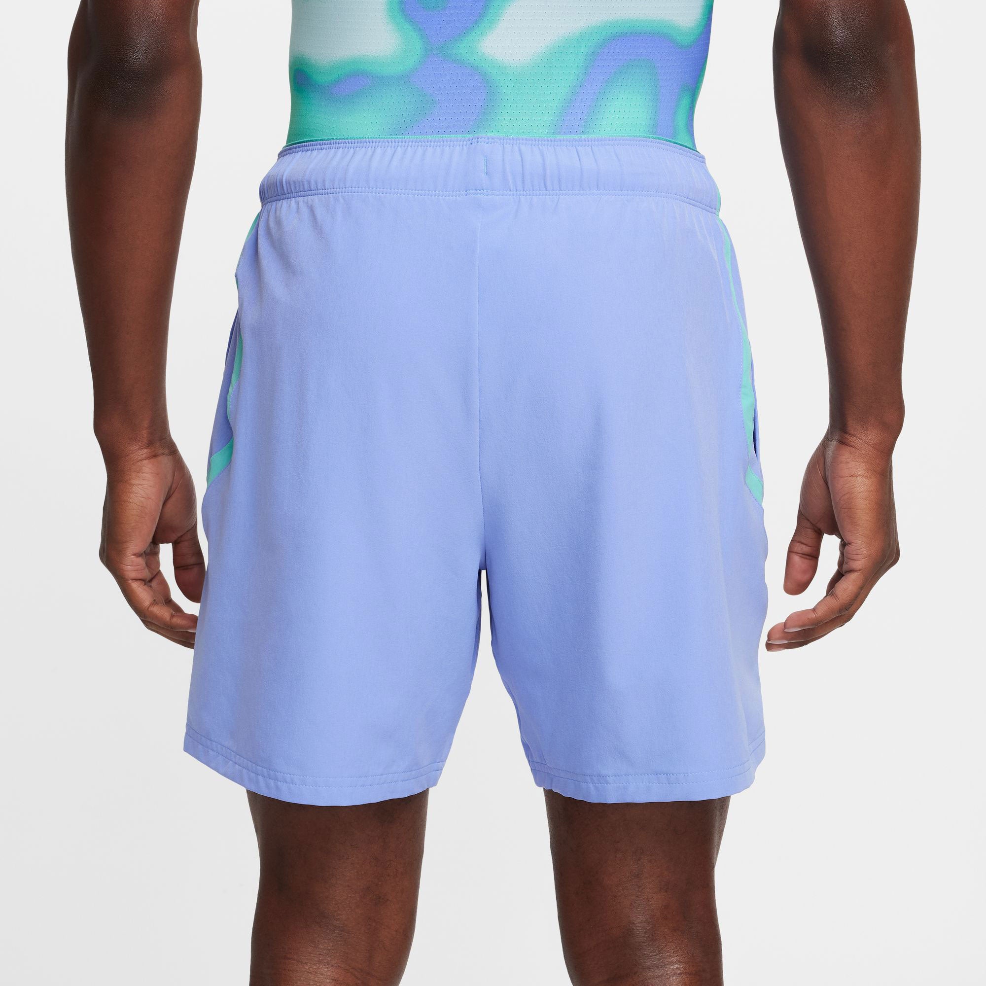 NikeCourt Advantage Men's Dri-FIT 7-Inch Tennis Shorts - Blue (2)