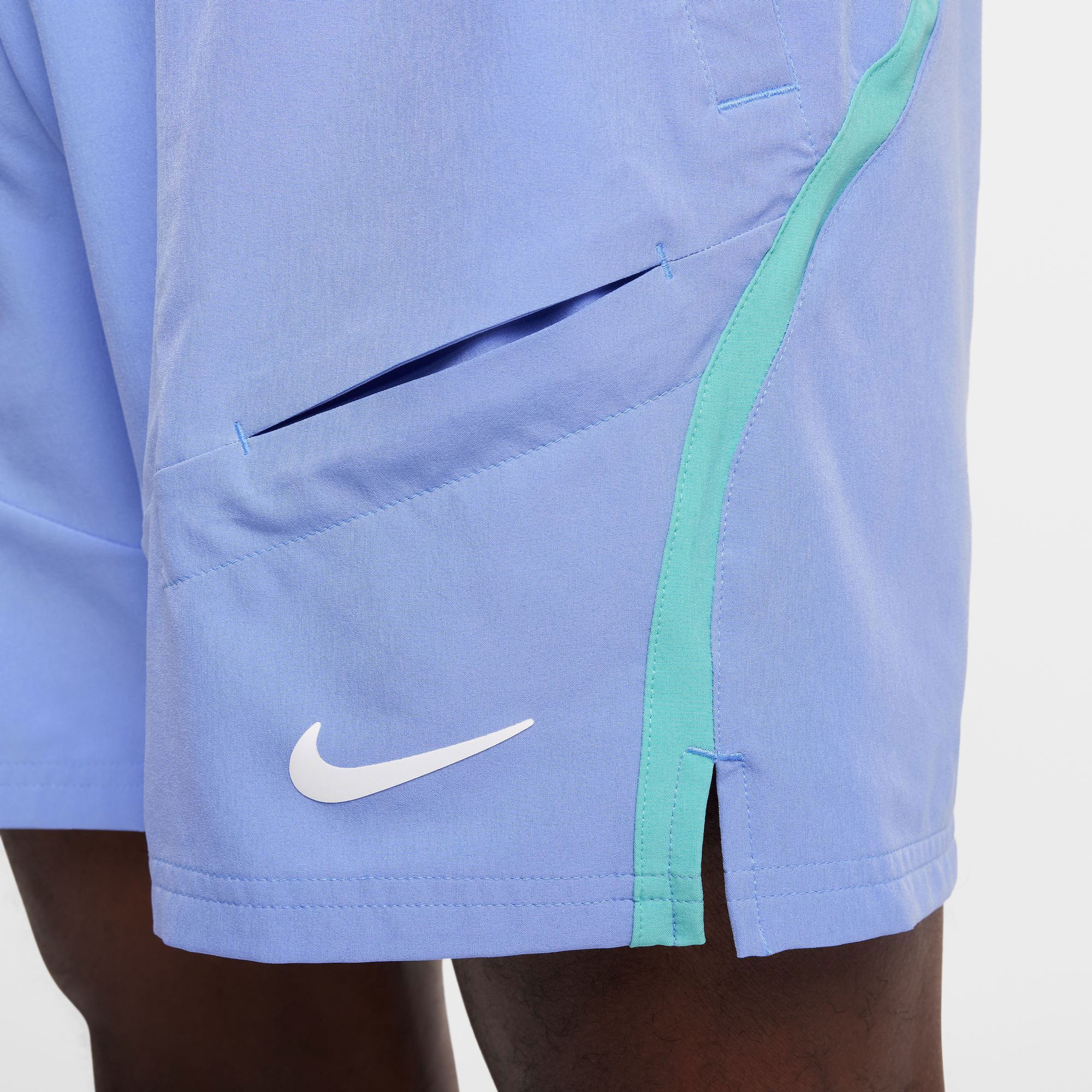 NikeCourt Advantage Men's Dri-FIT 7-Inch Tennis Shorts - Blue (6)
