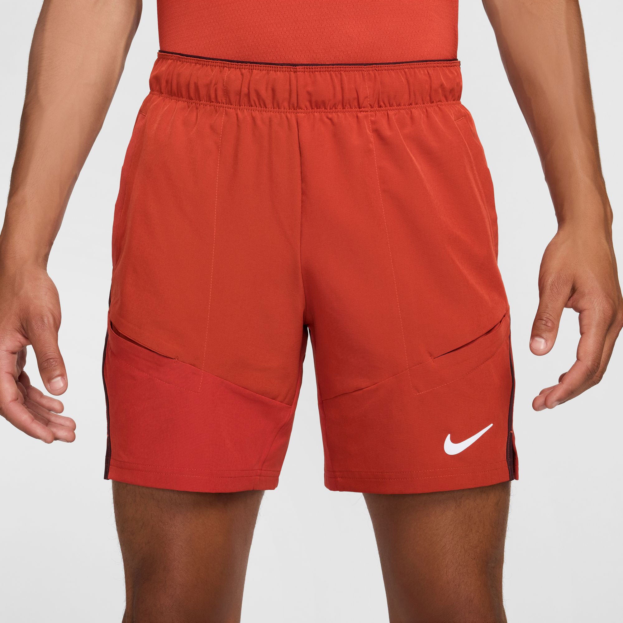 NikeCourt Advantage Men's Dri-FIT 7-Inch Tennis Shorts - Red (3)