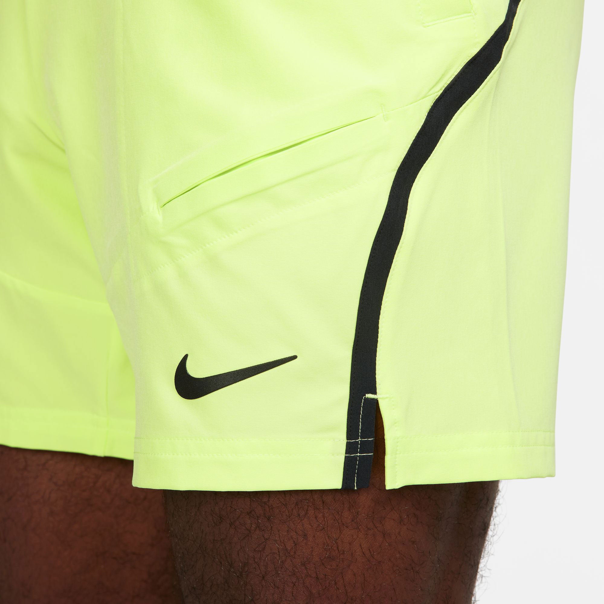 NikeCourt Advantage Men's Dri-FIT 7-Inch Tennis Shorts - Yellow (6)