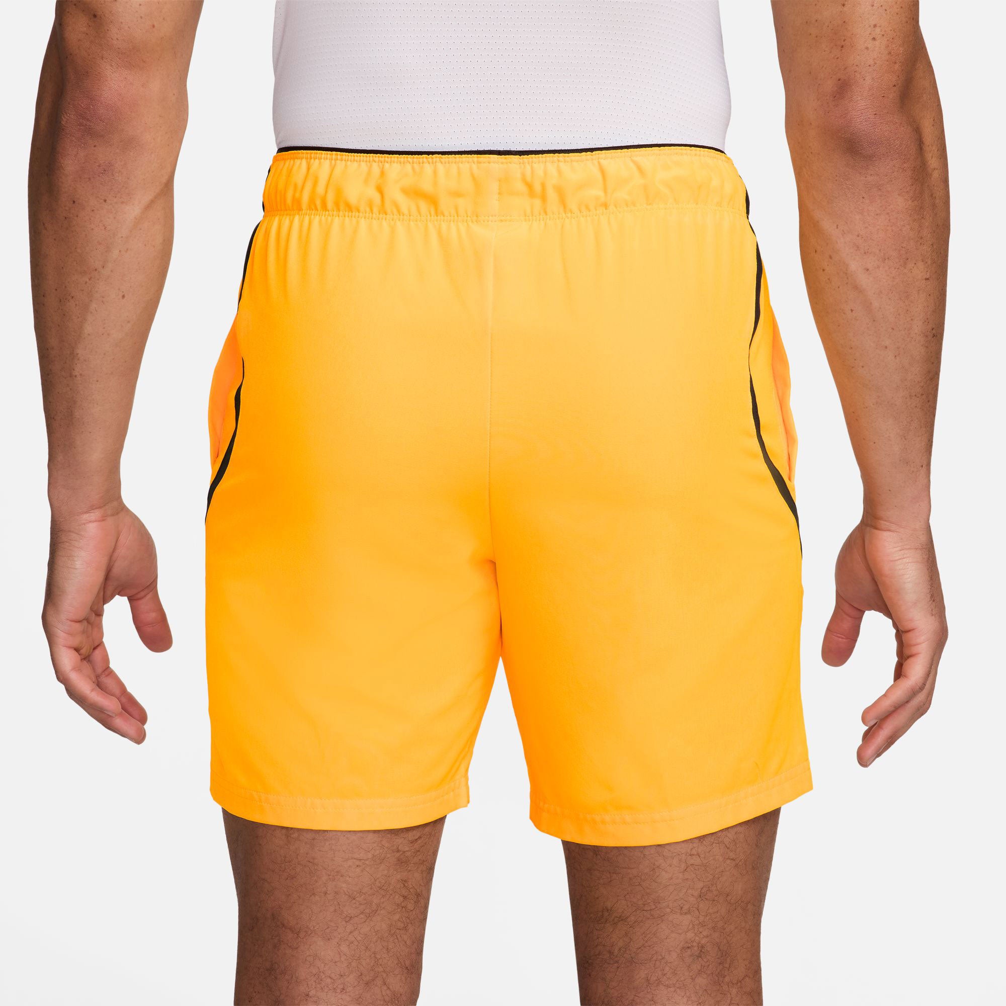 NikeCourt Advantage Men's Dri-FIT 7-Inch Tennis Shorts - Orange (2)