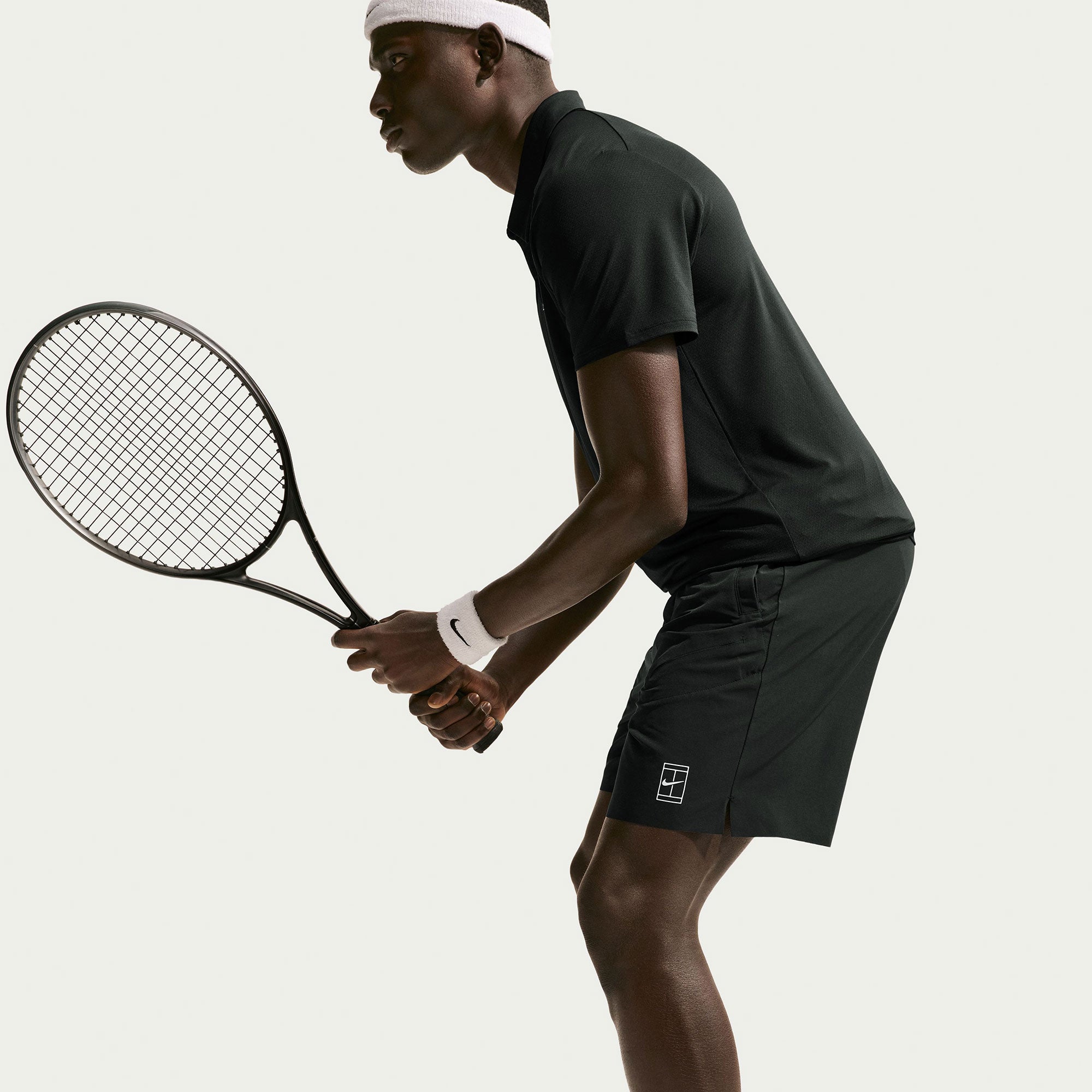 NikeCourt Advantage Men's Dri-FIT 8-Inch Tennis Shorts - Black (3)