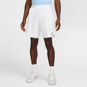 NikeCourt Advantage Men's Dri-FIT 8-Inch Tennis Shorts - White (1)