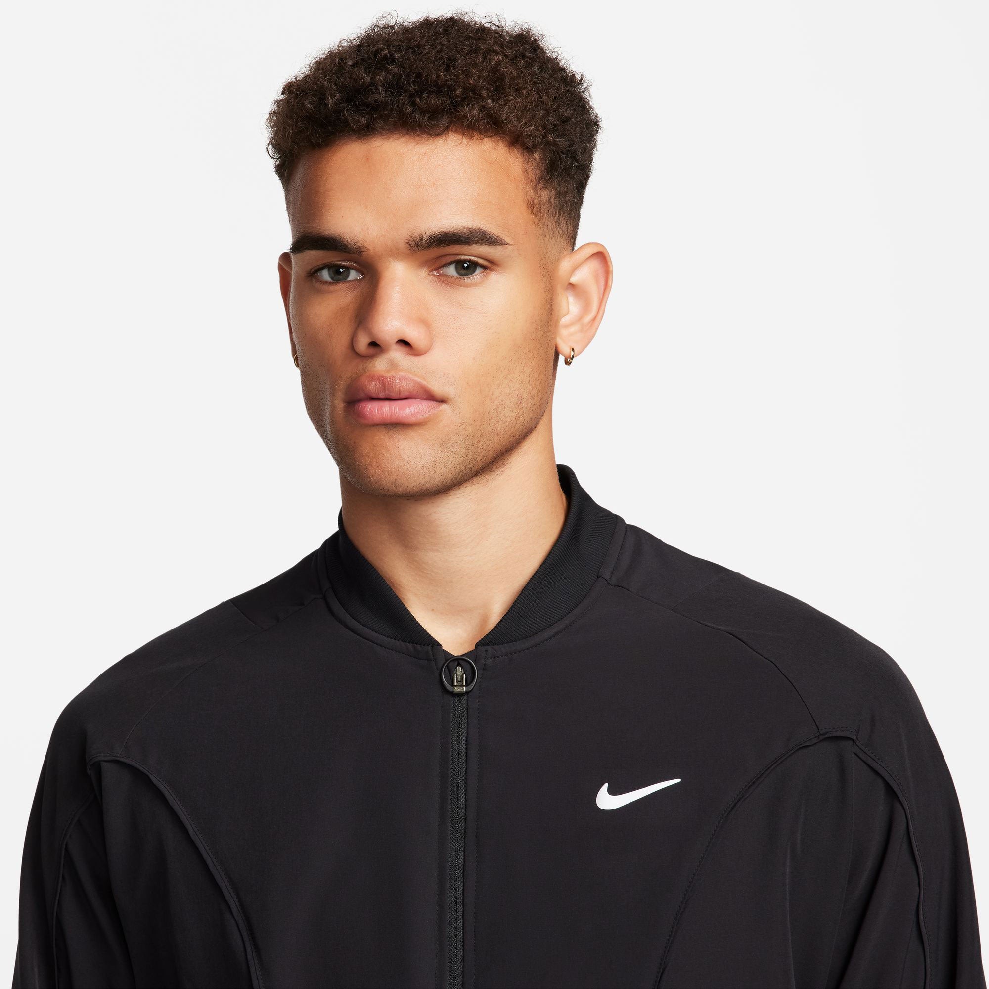 NikeCourt Advantage Men's Dri-FIT Tennis Jacket - Black (3)