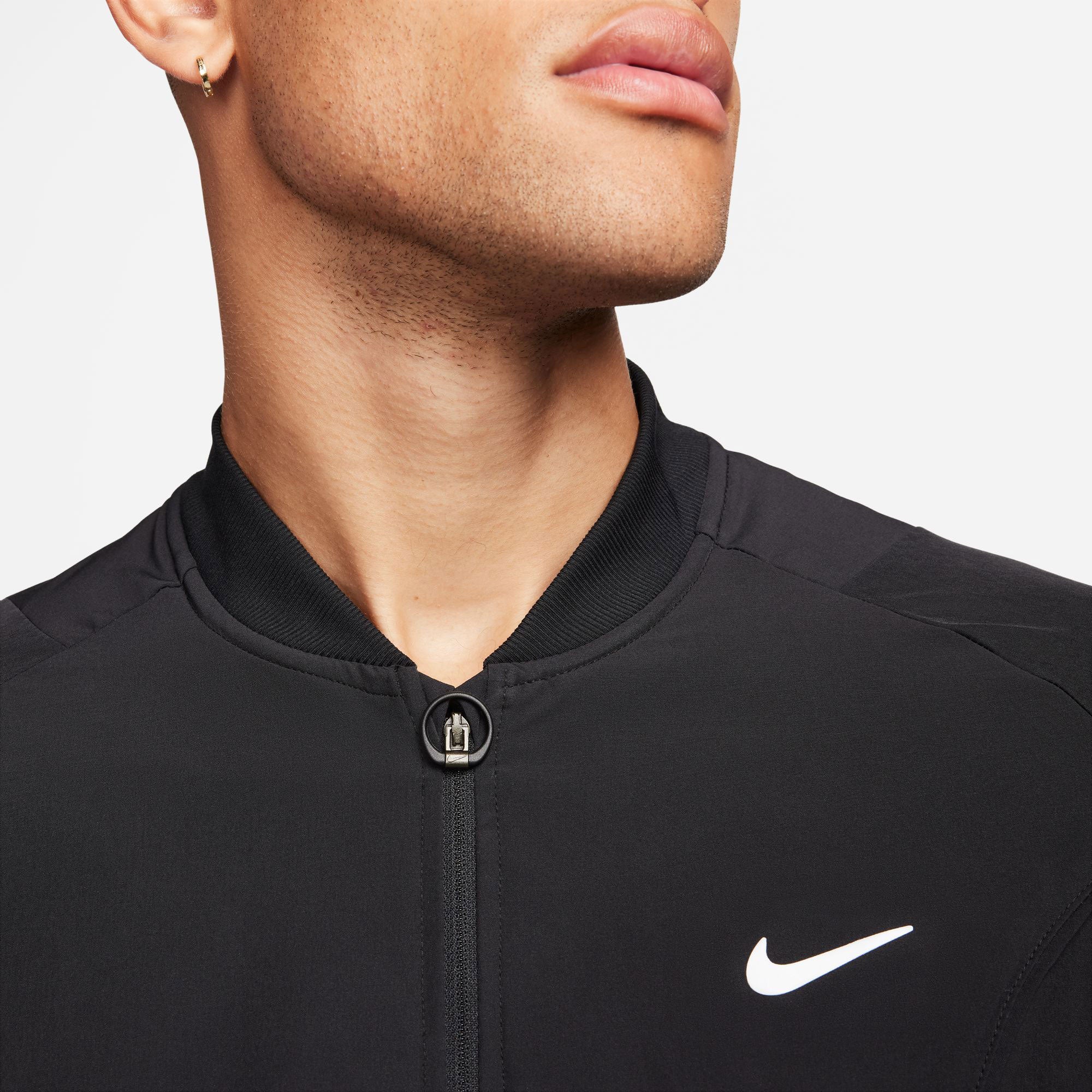 NikeCourt Advantage Men's Dri-FIT Tennis Jacket - Black (4)