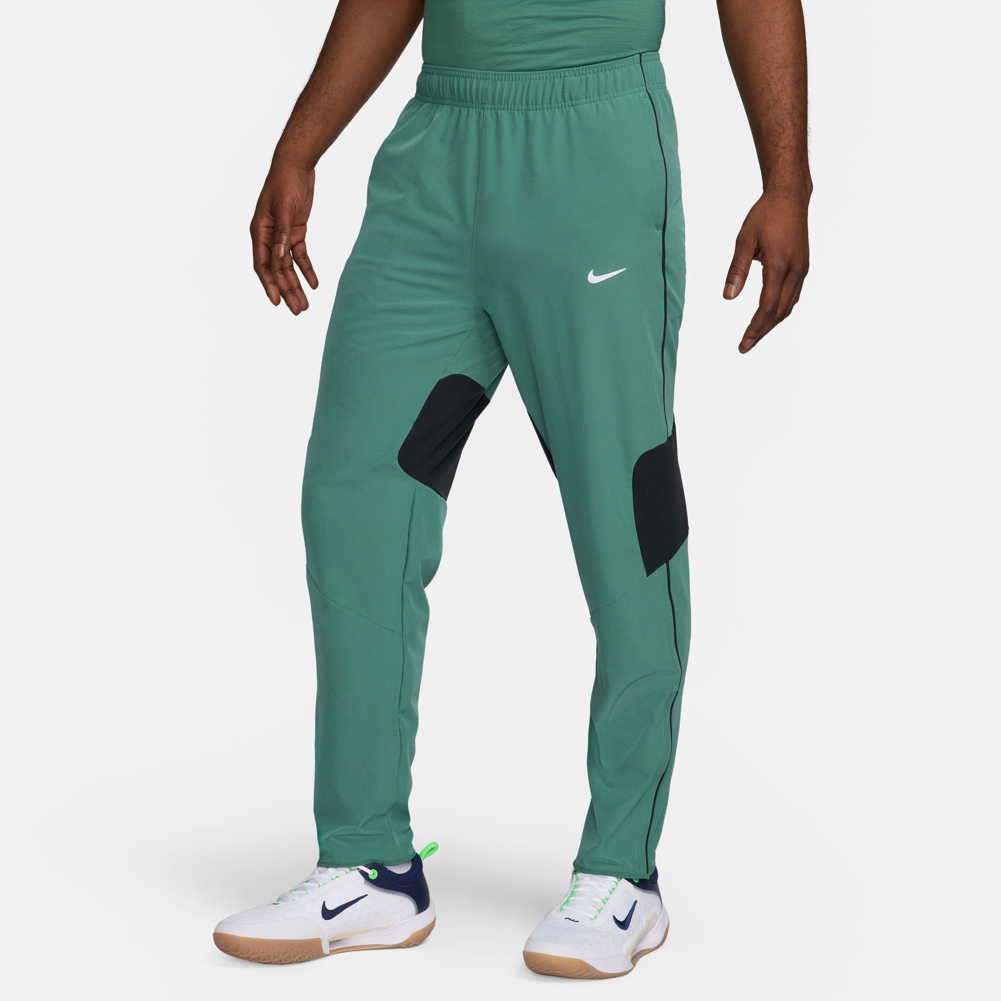NikeCourt Advantage Men's Dri-FIT Tennis Pants - Green (1)