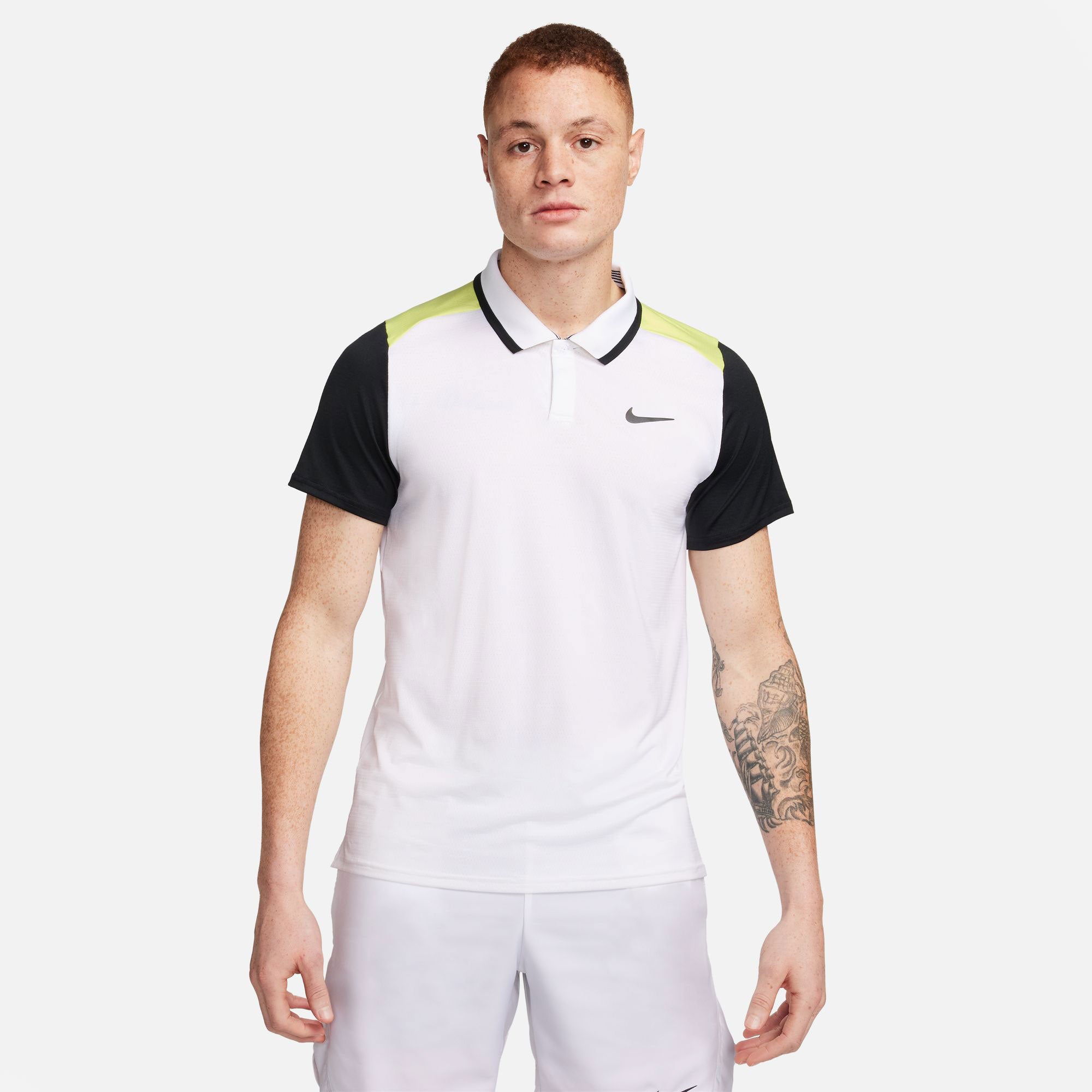 NikeCourt Advantage Men's Dri-FIT Tennis Polo - White (1)
