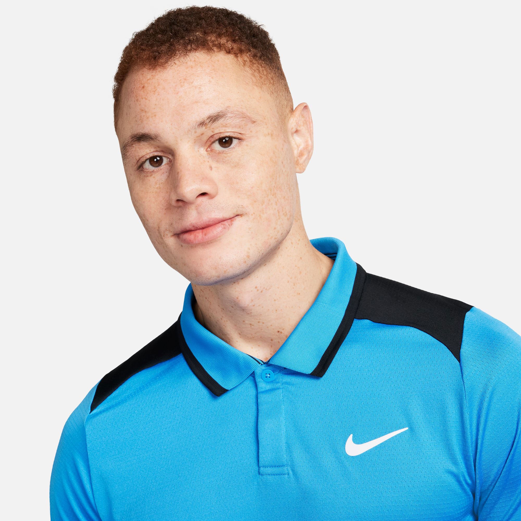 NikeCourt Advantage Men's Dri-FIT Tennis Polo - Blue (3)