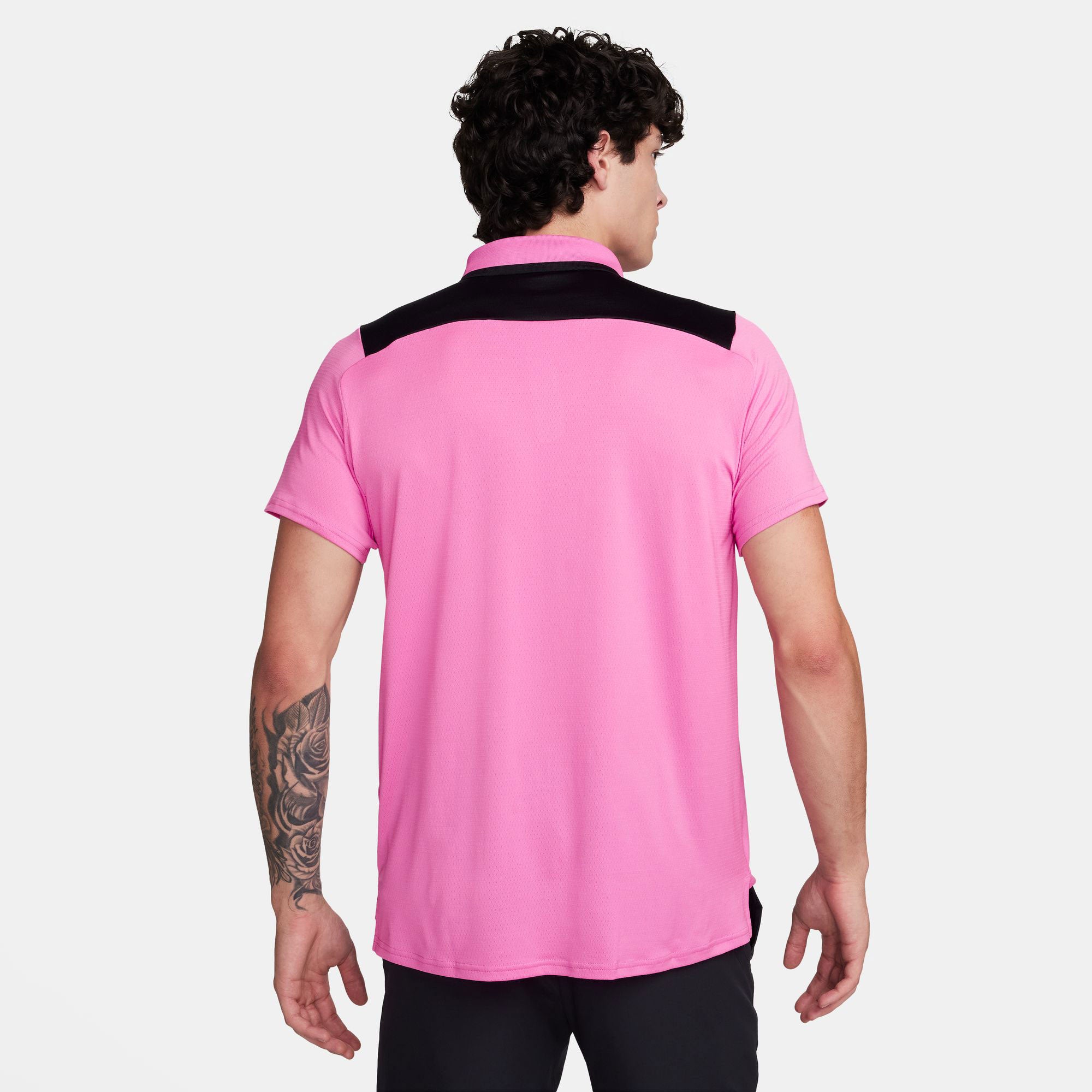 NikeCourt Advantage Men's Dri-FIT Tennis Polo - Pink (2)