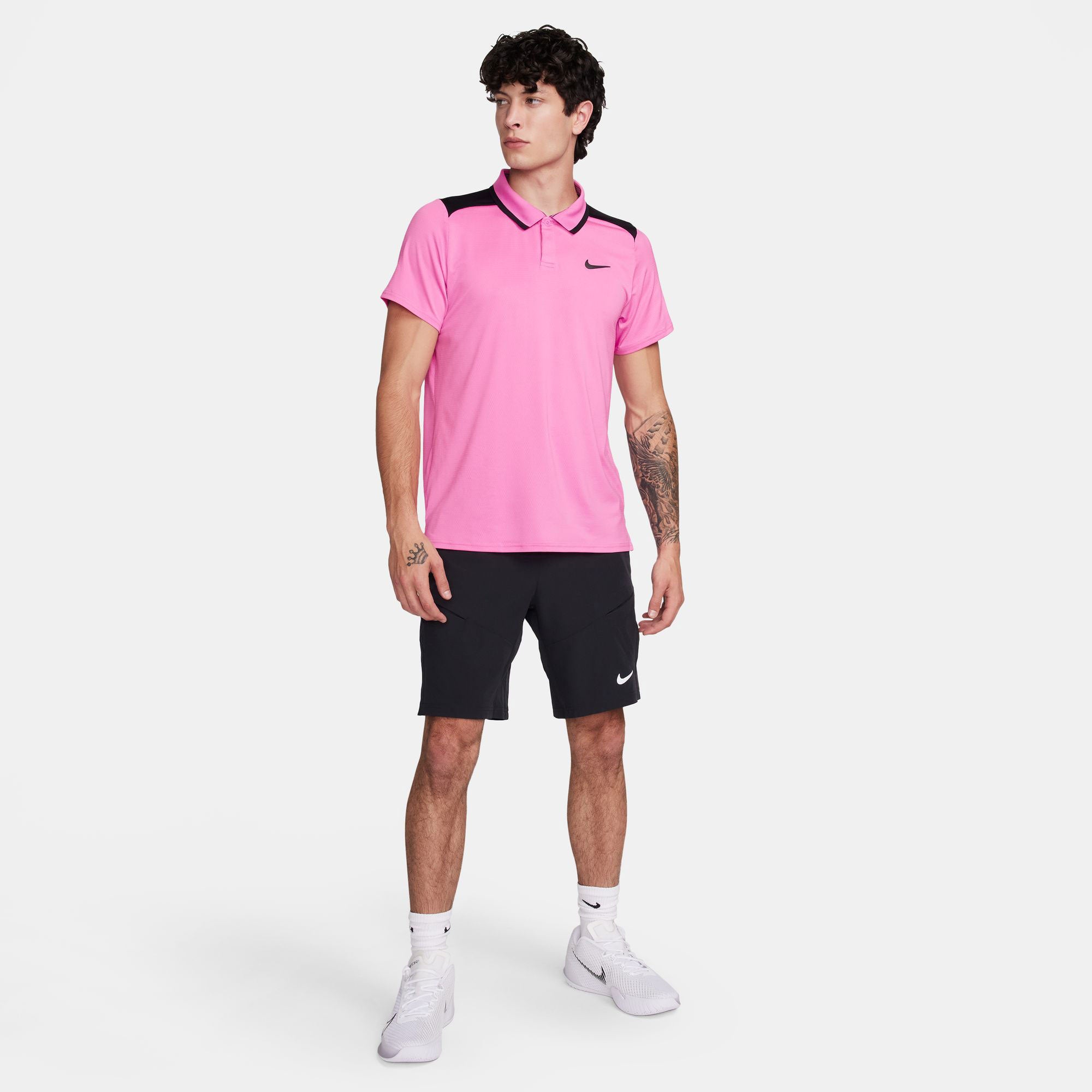 NikeCourt Advantage Men's Dri-FIT Tennis Polo - Pink (6)