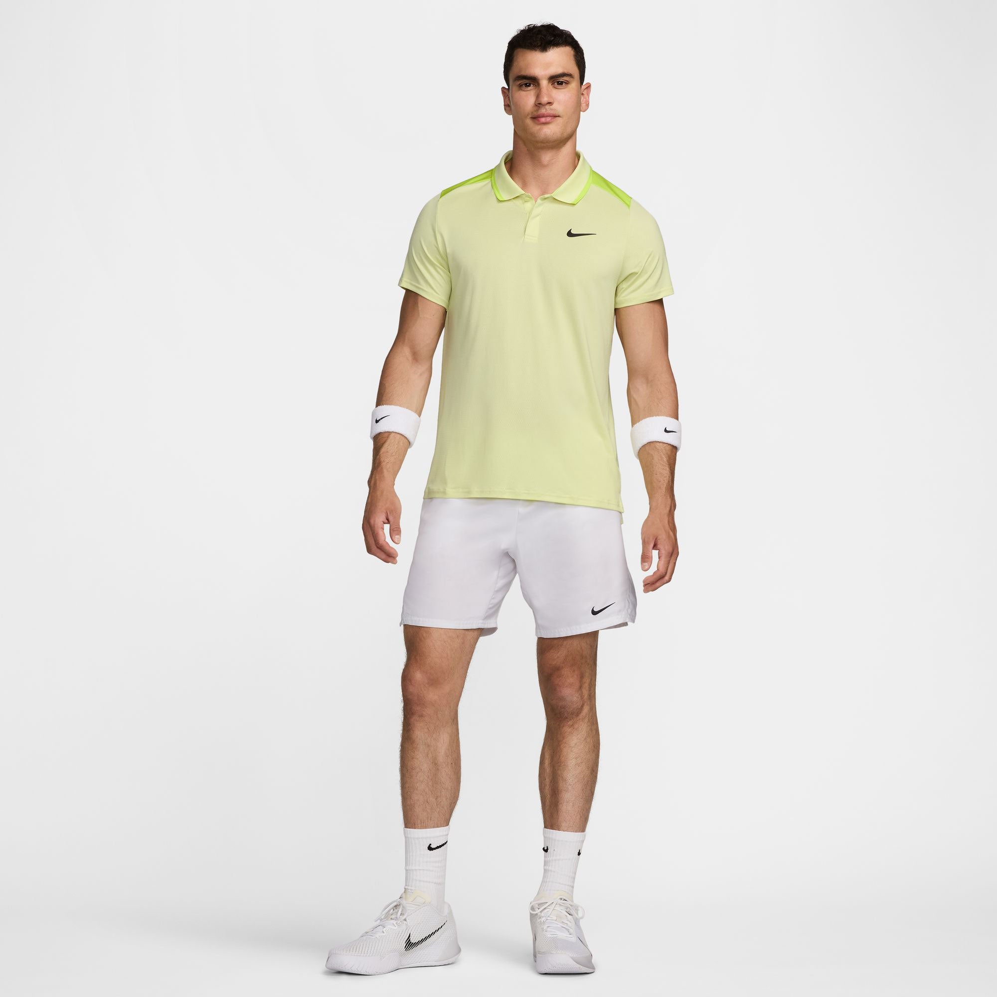 NikeCourt Advantage Men's Dri-FIT Tennis Polo - Yellow (6)