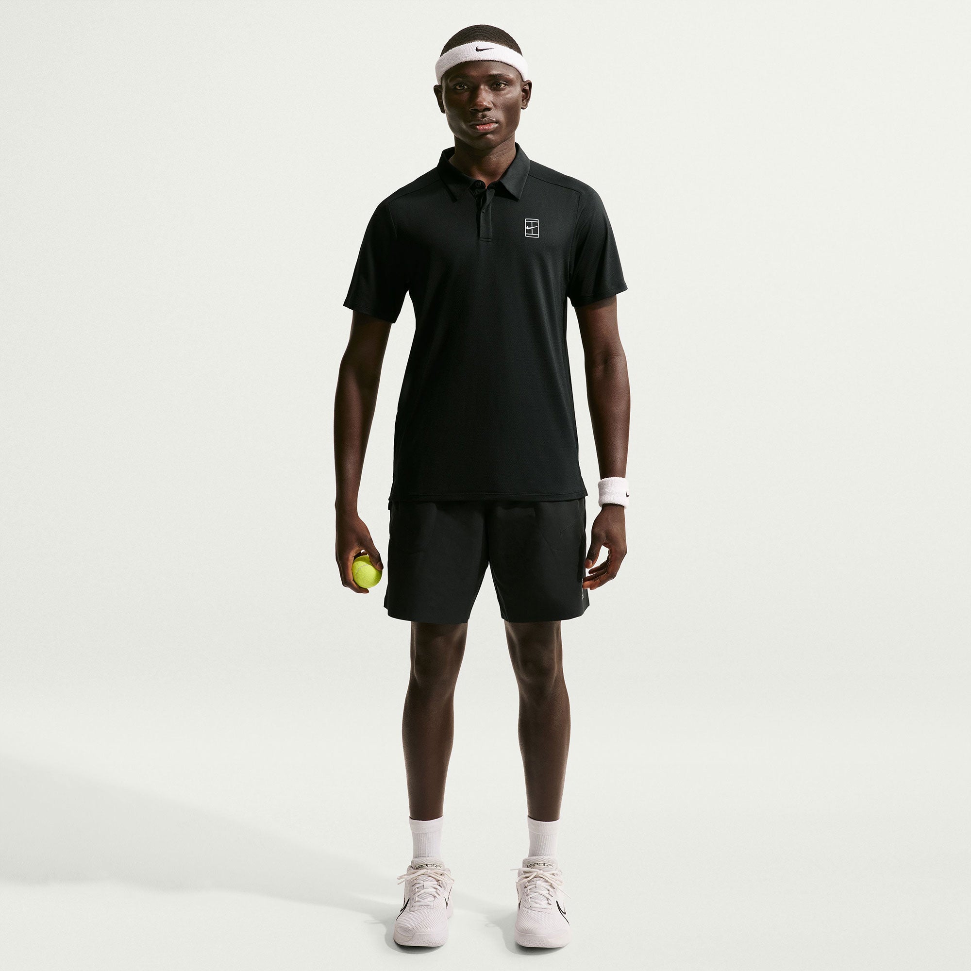 NikeCourt Advantage Men's Dri-FIT Tennis Polo - Black (4)