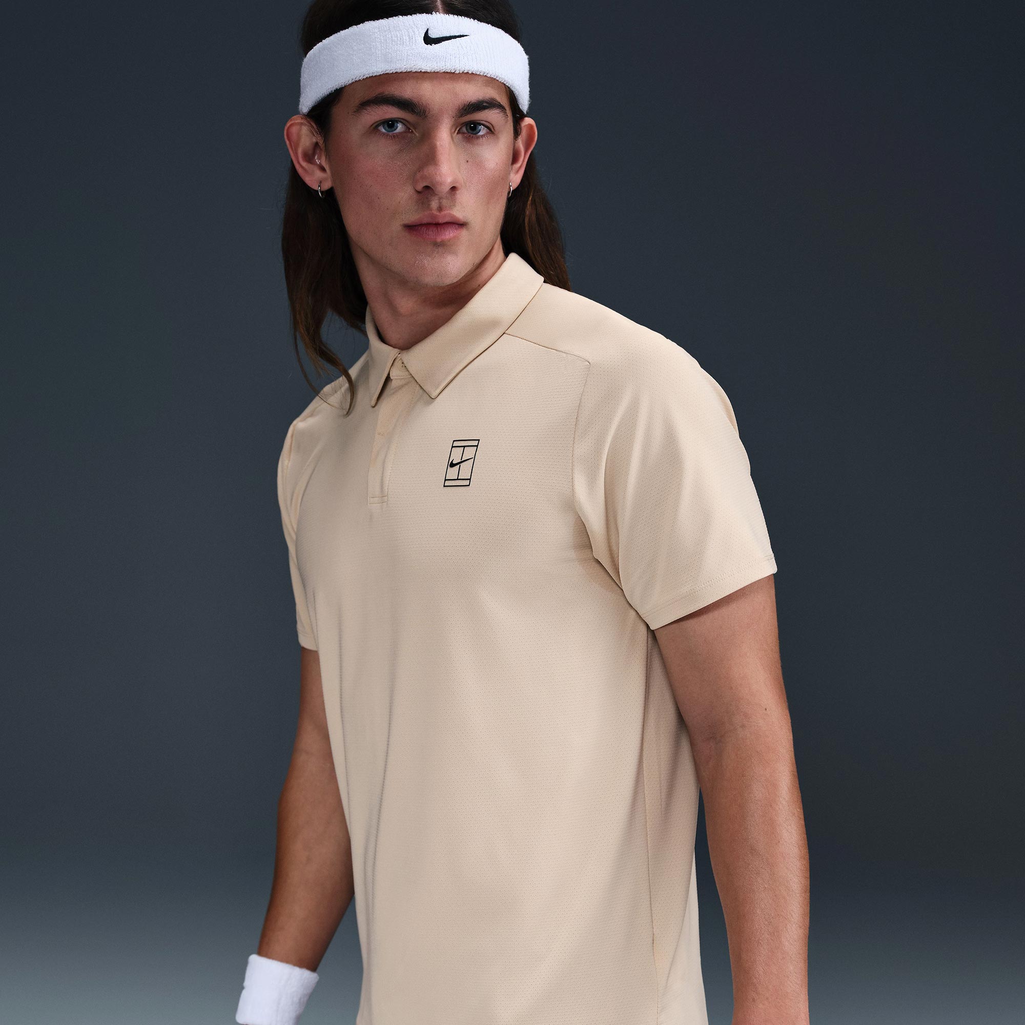 NikeCourt Advantage Men's Dri-FIT Tennis Polo - Brown (4)