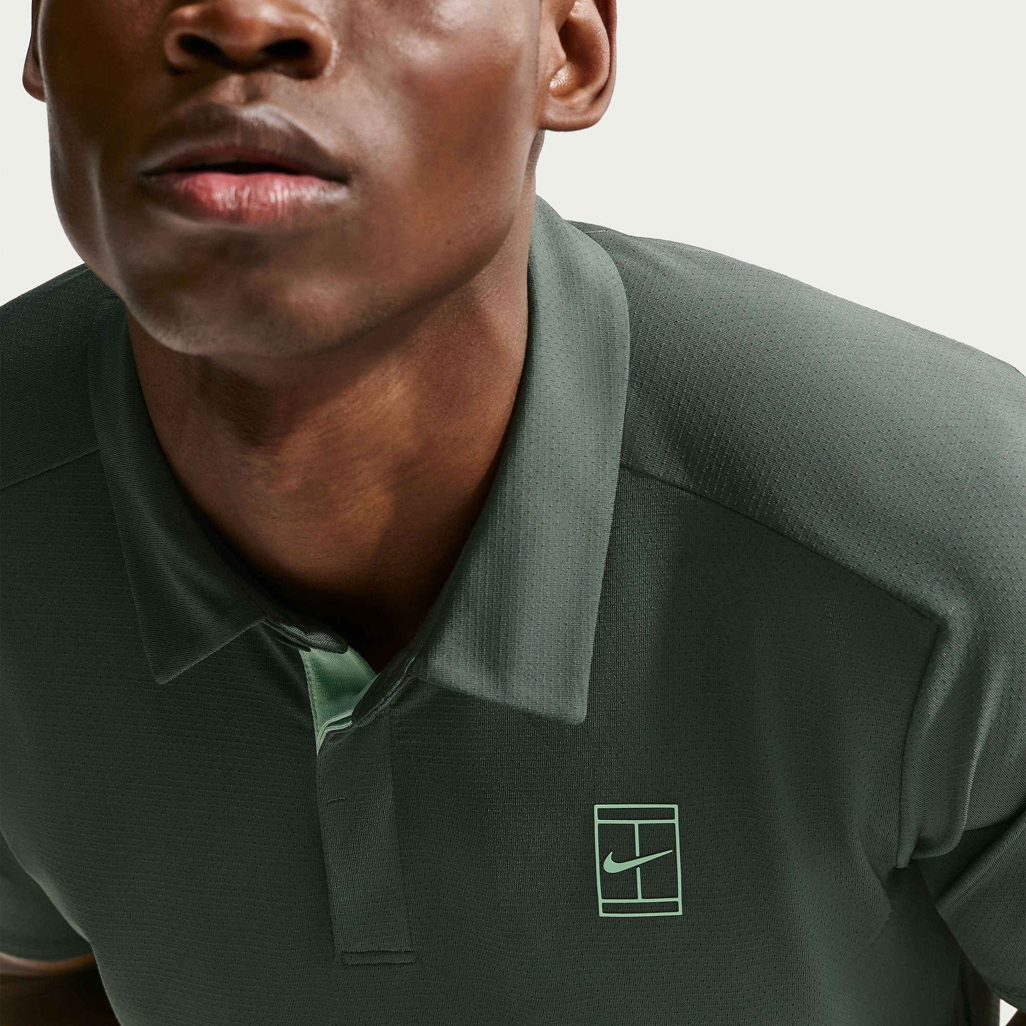 NikeCourt Advantage Men's Dri-FIT Tennis Polo - Green (3)