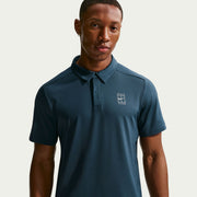 NikeCourt Advantage Men's Dri-FIT Tennis Polo - Dark Blue (1)