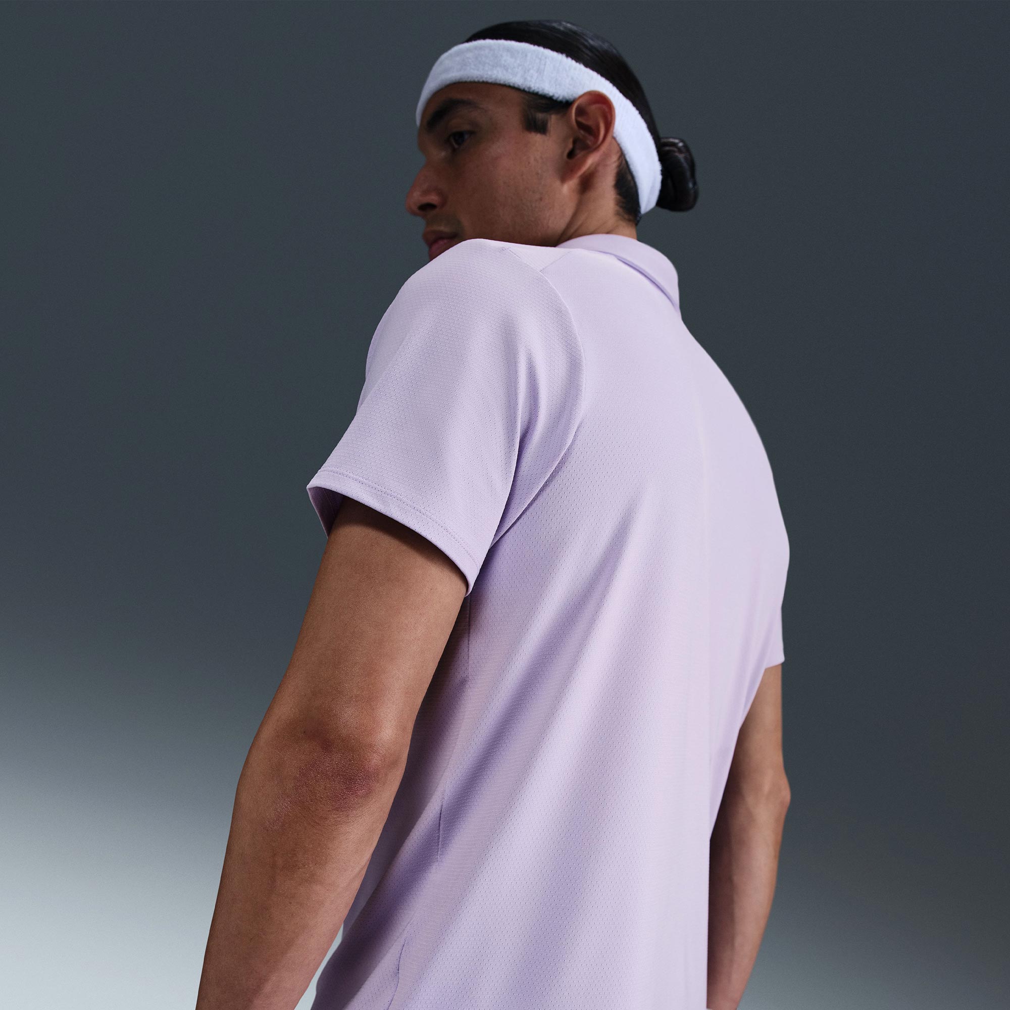 NikeCourt Advantage Men's Dri-FIT Tennis Polo - Purple (2)