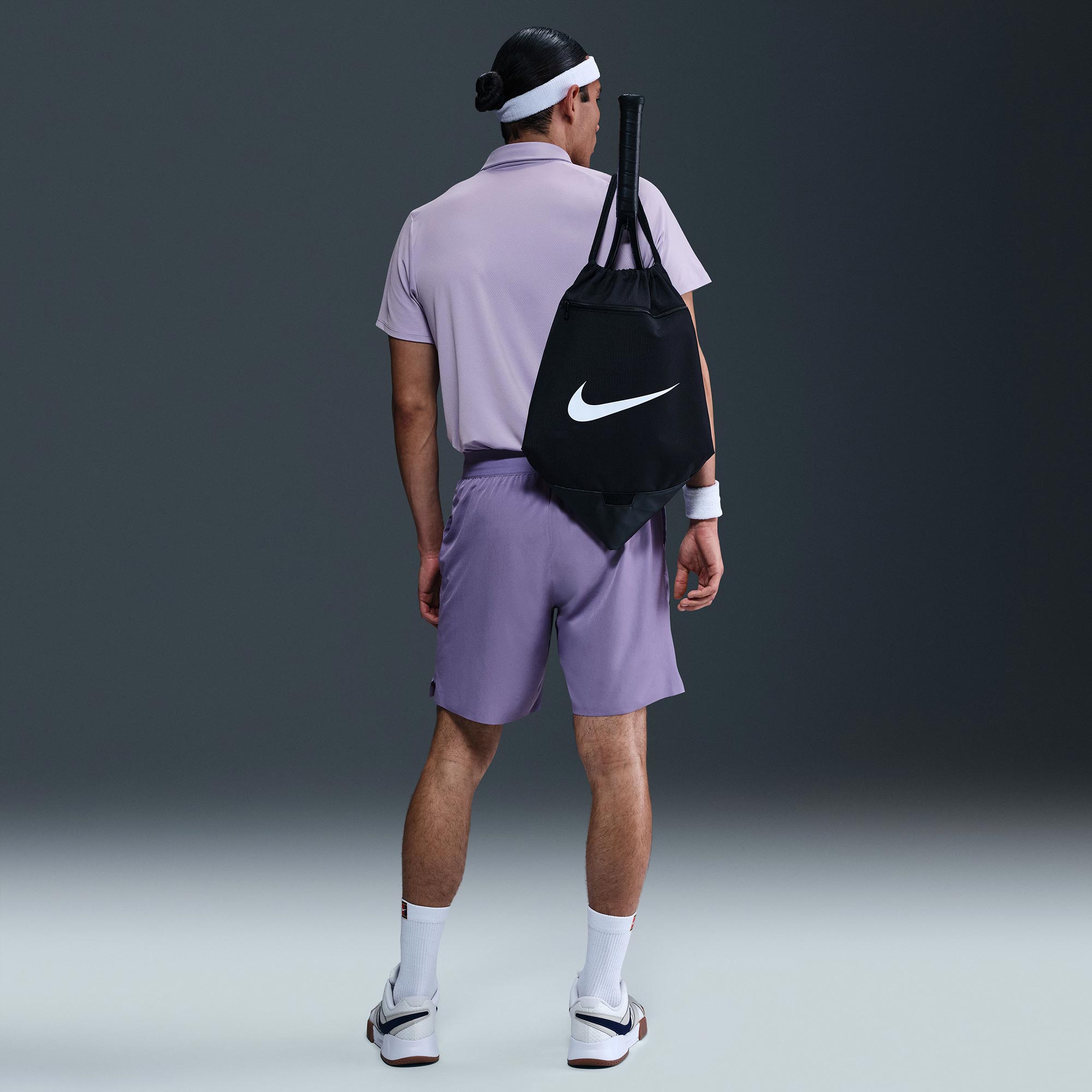 NikeCourt Advantage Men's Dri-FIT Tennis Polo - Purple (5)