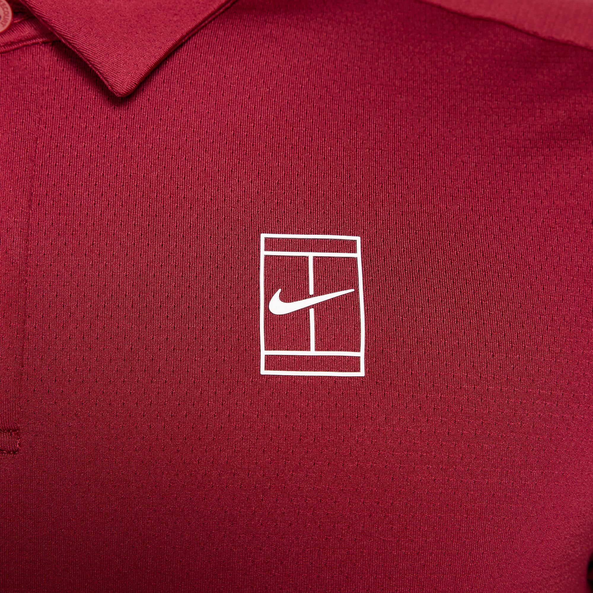 NikeCourt Advantage Men's Dri-FIT Tennis Polo - Red (4)