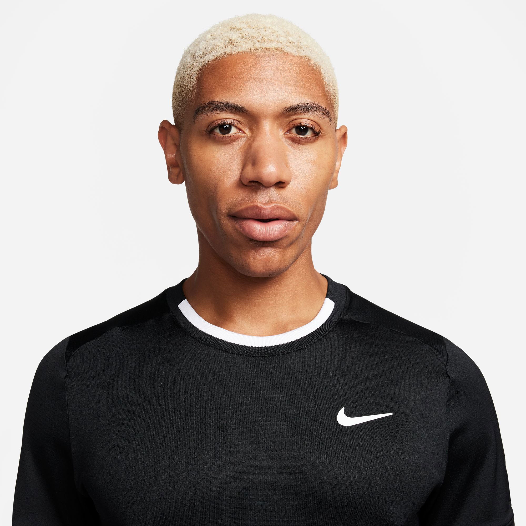 NikeCourt Advantage Men's Dri-FIT Tennis Shirt - Black (3)