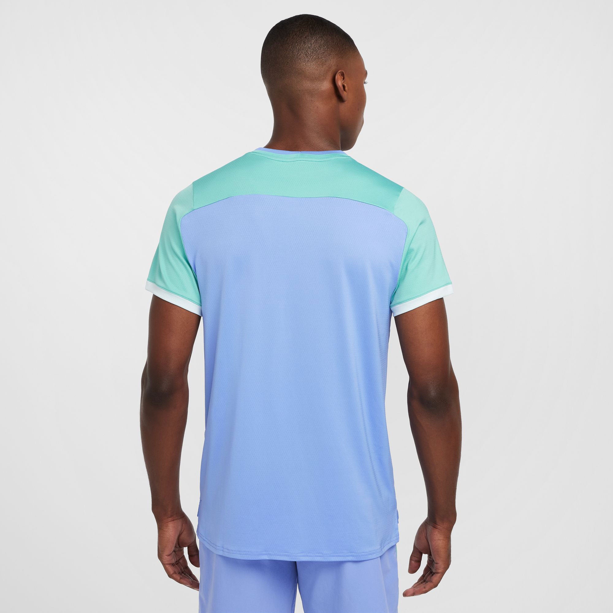 NikeCourt Advantage Men's Dri-FIT Tennis Shirt - Blue (2)