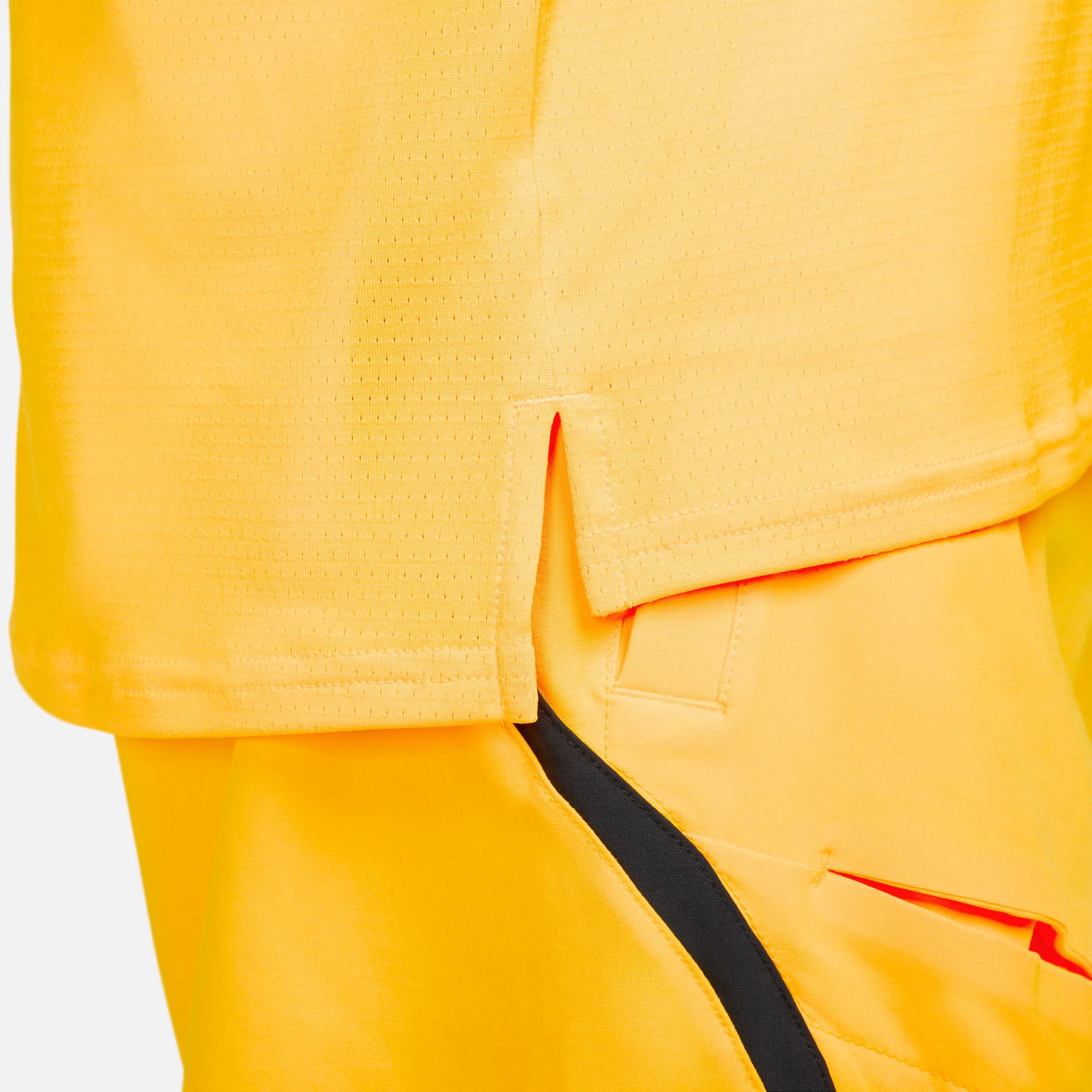 NikeCourt Advantage Men's Dri-FIT Tennis Shirt - Orange (4)