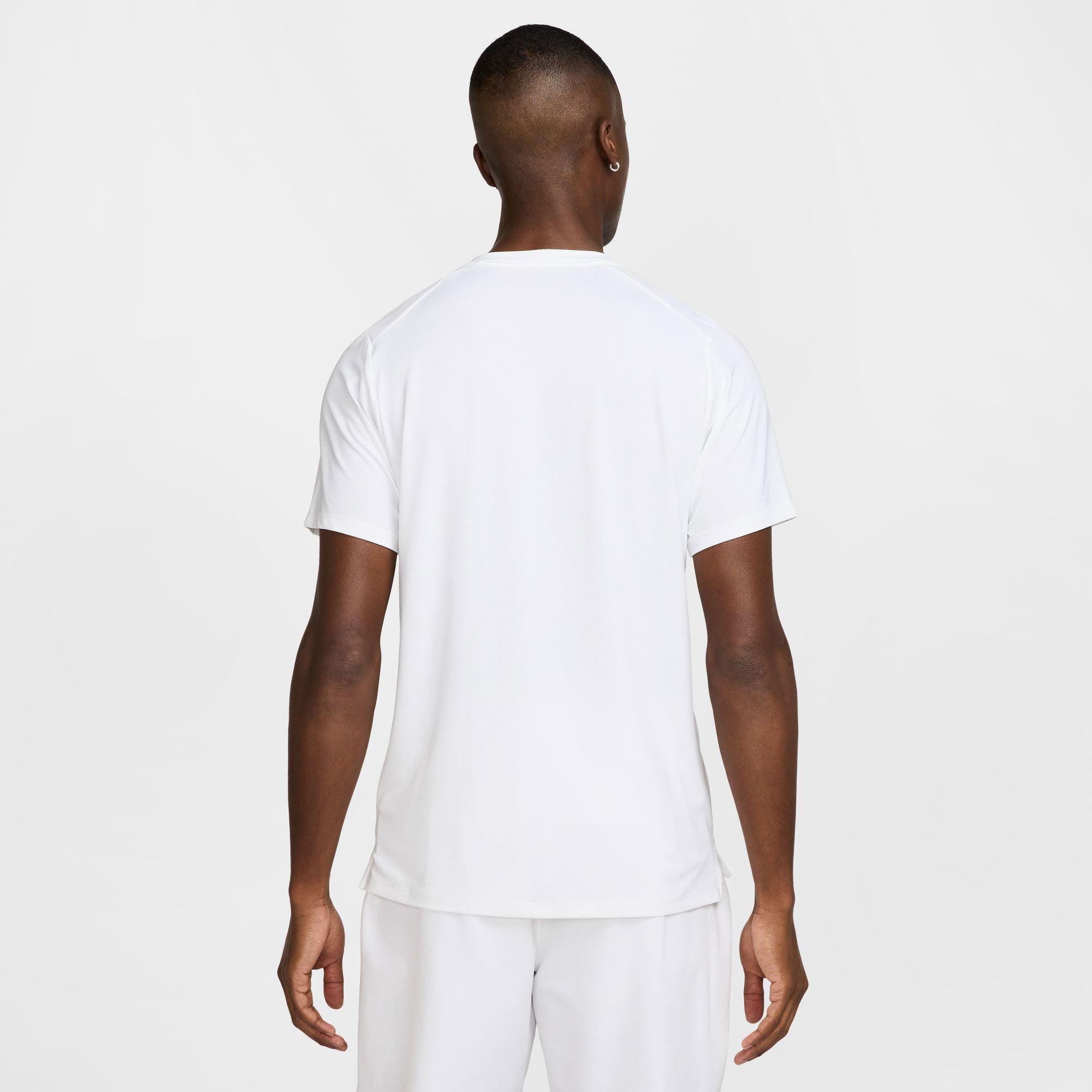NikeCourt Advantage Men's Dri-FIT Tennis Shirt - White (2)