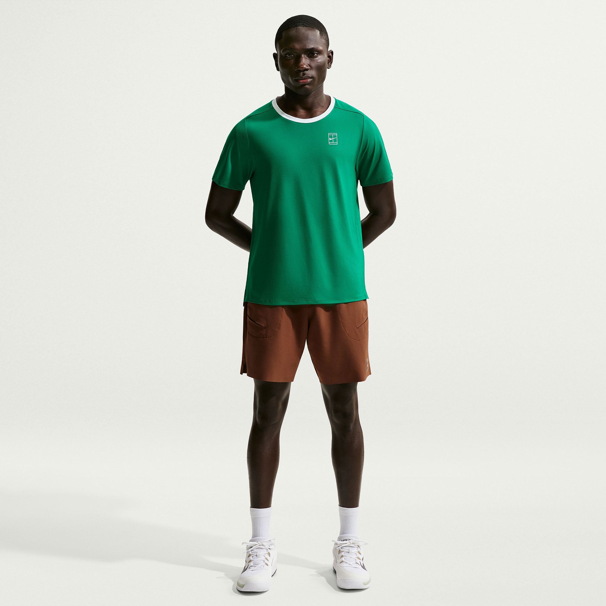 NikeCourt Advantage Men's Dri-FIT Tennis Shirt - Green (4)