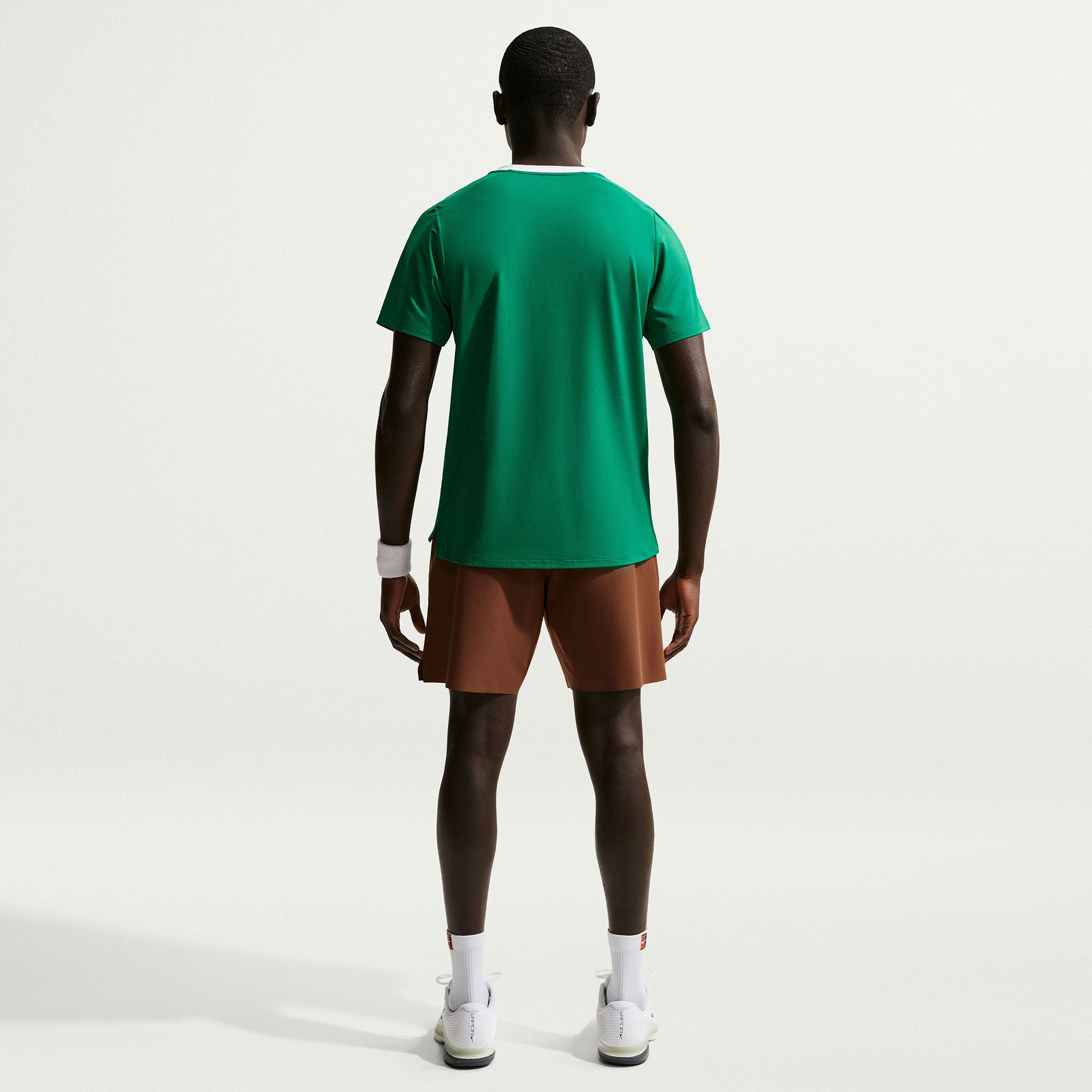 NikeCourt Advantage Men's Dri-FIT Tennis Shirt - Green (5)