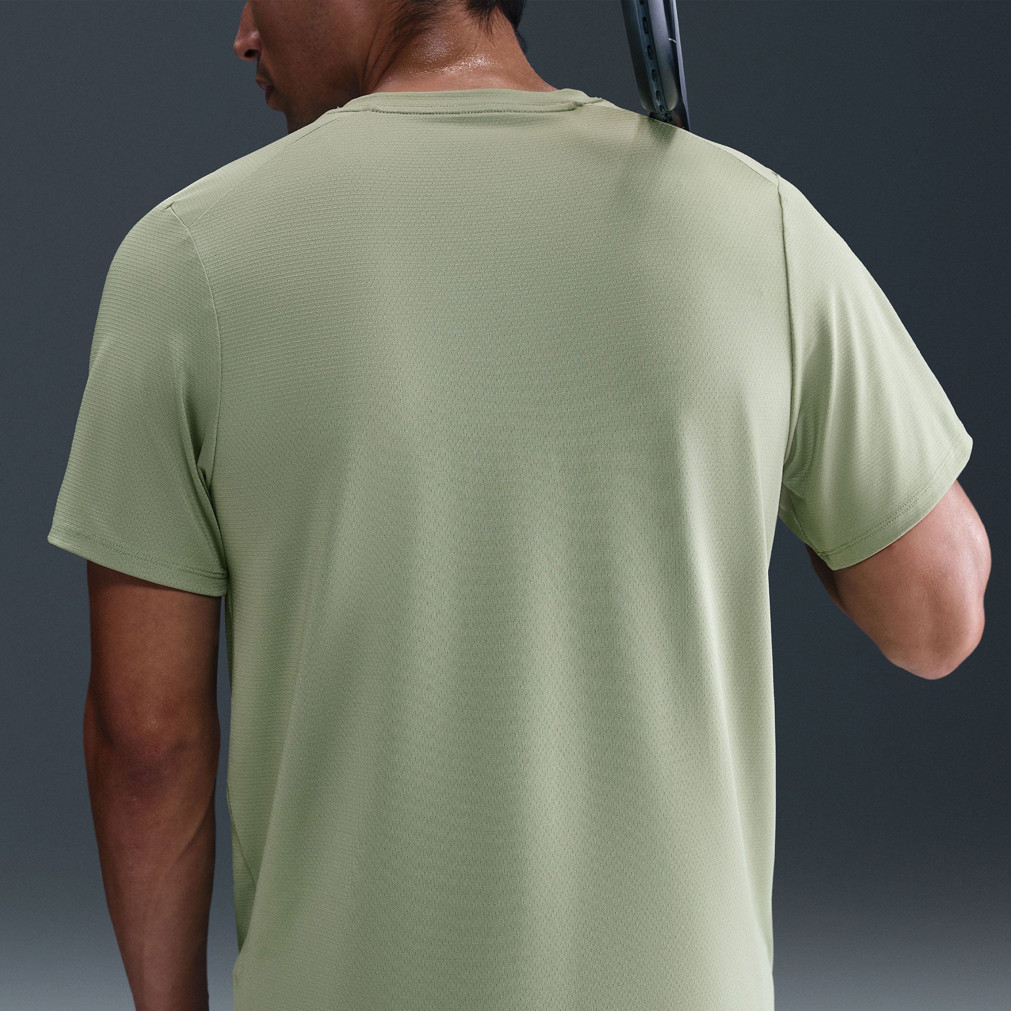 NikeCourt Advantage Men's Dri-FIT Tennis Shirt - Green (2)