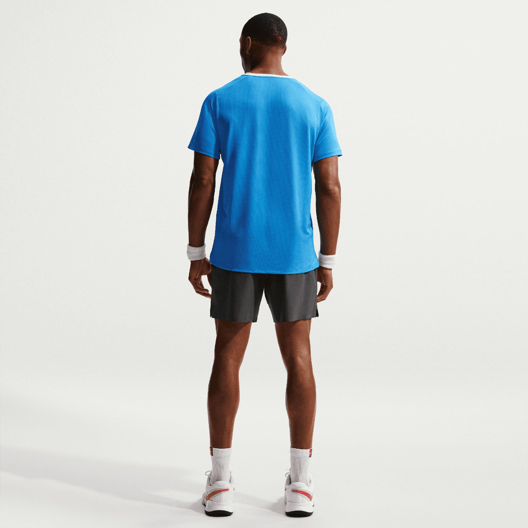 NikeCourt Advantage Men's Dri-FIT Tennis Shirt - Blue (5)