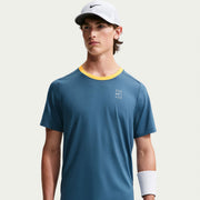 NikeCourt Advantage Men's Dri-FIT Tennis Shirt - Blue (1)