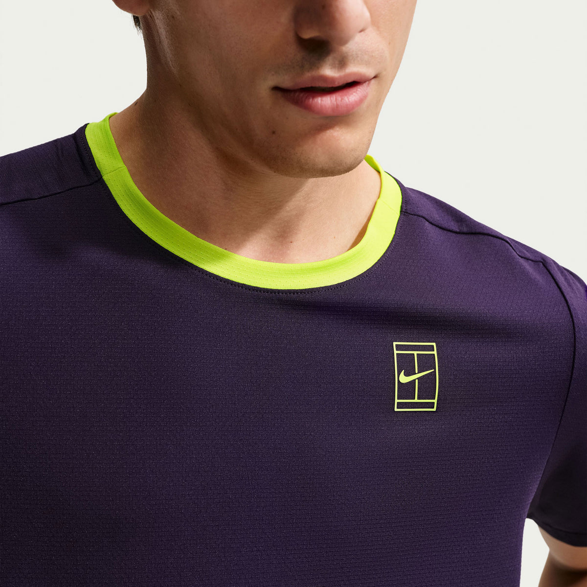 NikeCourt Advantage Men's Dri-FIT Tennis Shirt - Purple (3)