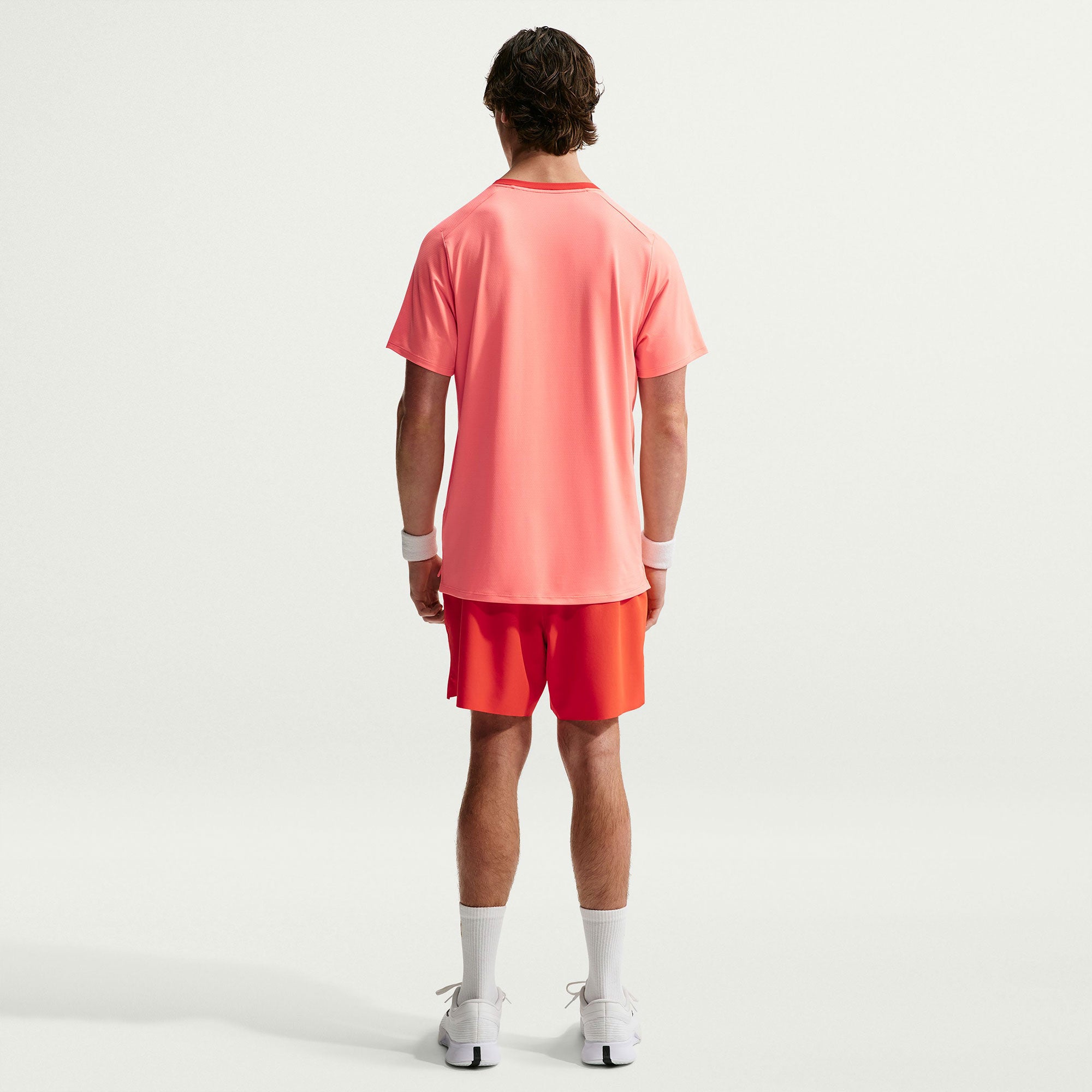 NikeCourt Advantage Men's Dri-FIT Tennis Shirt - Pink (5)