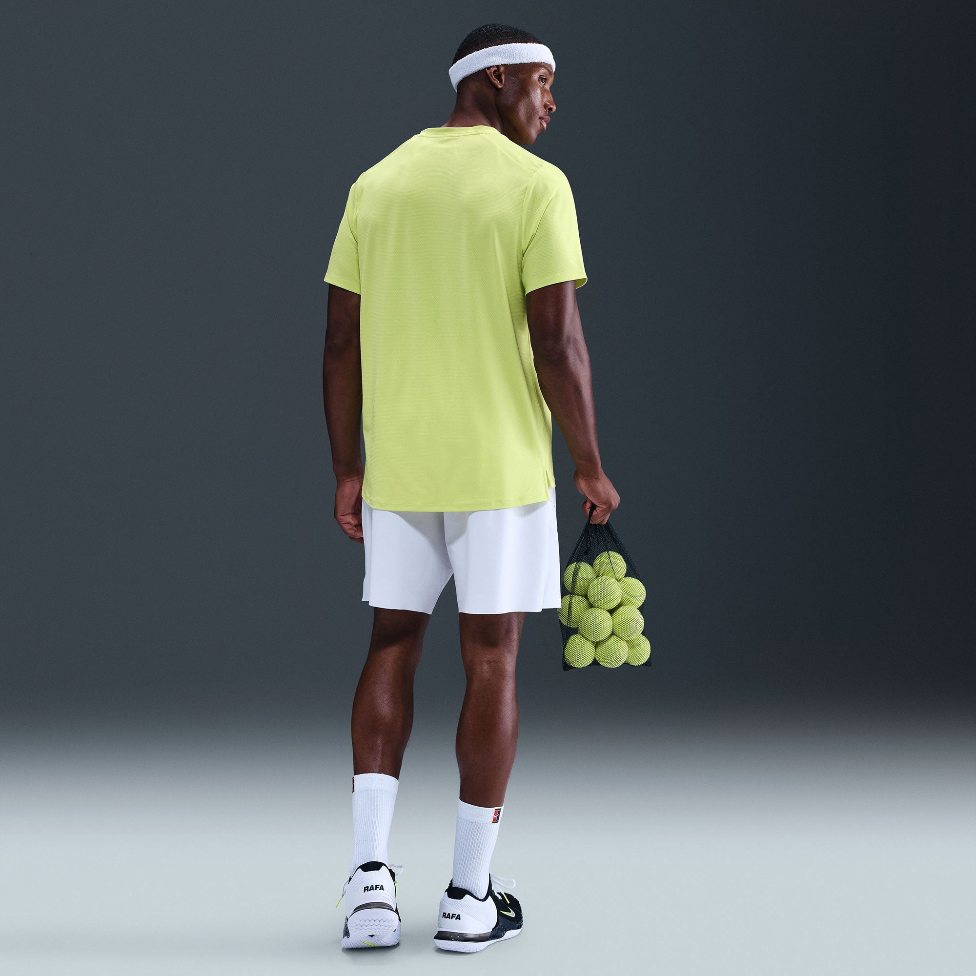 NikeCourt Advantage Men's Dri-FIT Tennis Shirt - Yellow (5)