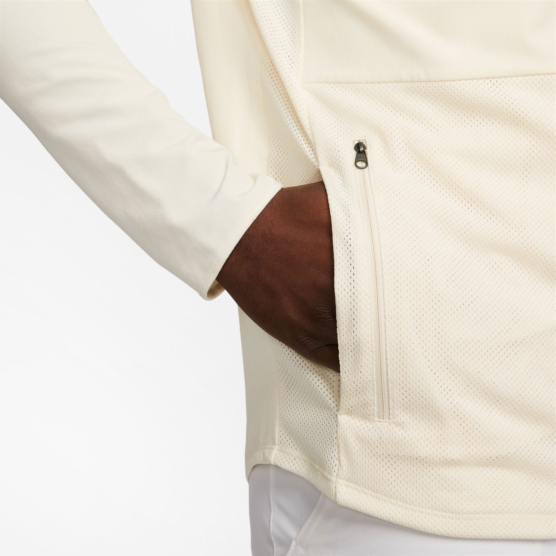NikeCourt Advantage Men's Packable Tennis Jacket White (4)