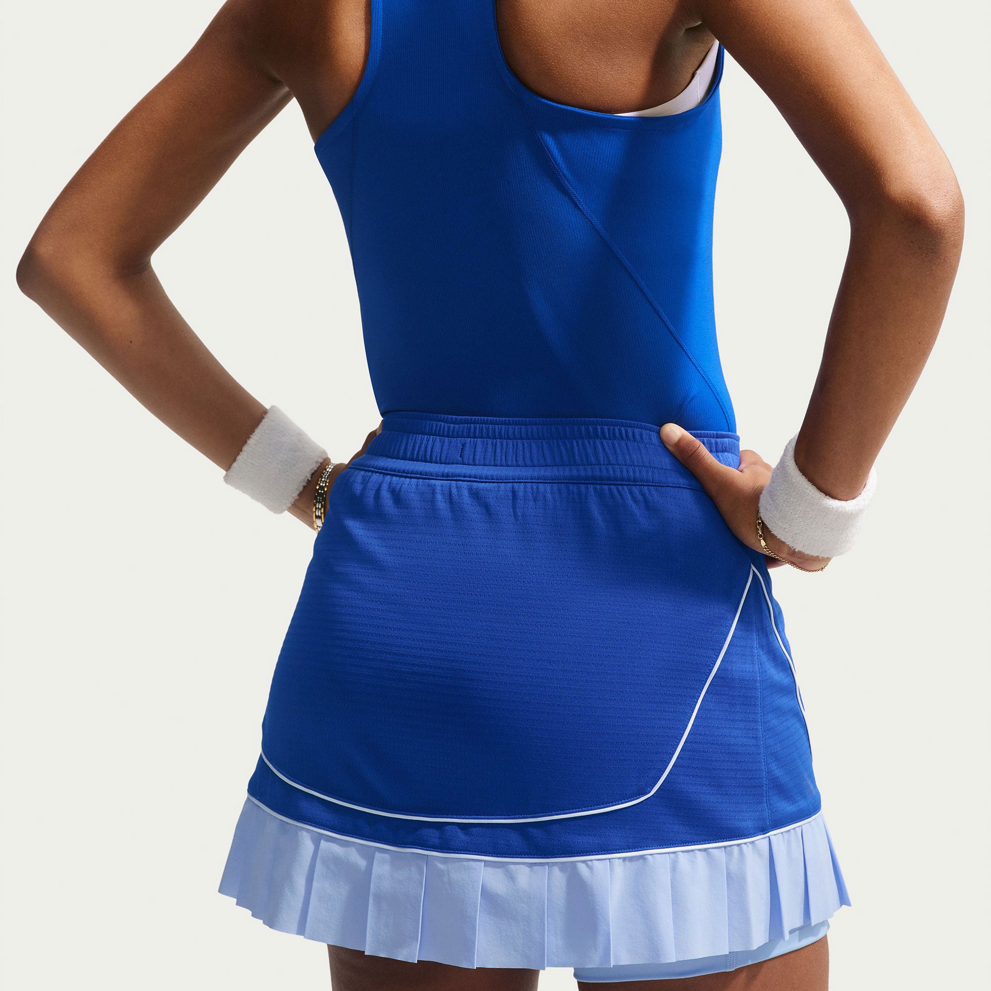 NikeCourt Advantage Women's Dri-FIT Tennis Skirt - Blue (4)