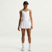 NikeCourt Advantage Women's Dri-FIT High-Waisted Pleated Tennis Skirt - White (1)
