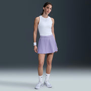 NikeCourt Advantage Women's Dri-FIT High-Waisted Pleated Tennis Skirt - Purple (1)