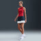 NikeCourt Advantage Women's Dri-FIT High-Waisted Pleated Tennis Skirt - Blue (1)