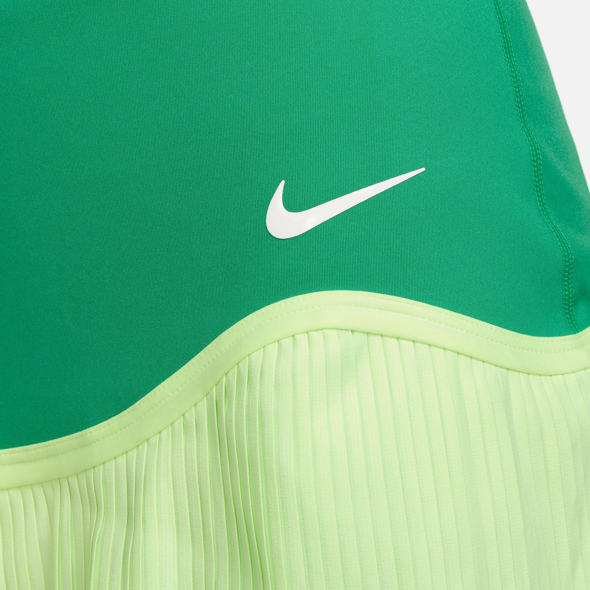 NikeCourt Advantage Women's Dri-FIT Pleated Tennis Skirt - Green (4)