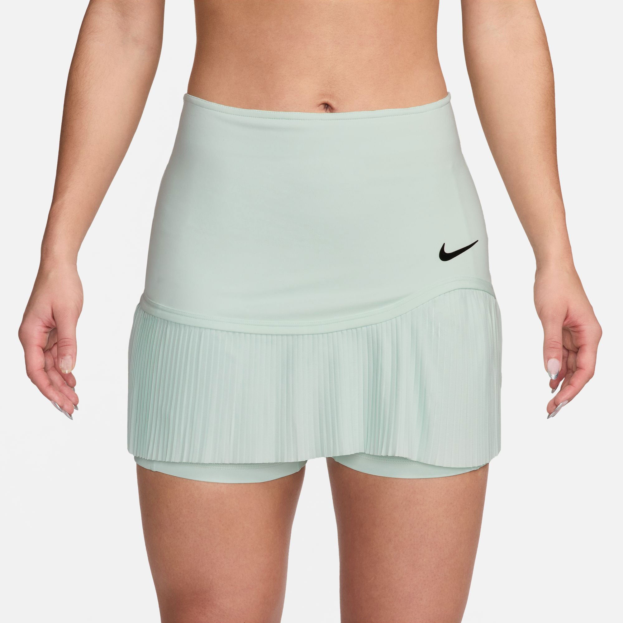 NikeCourt Advantage Women's Dri-FIT Pleated Tennis Skirt - Green (3)