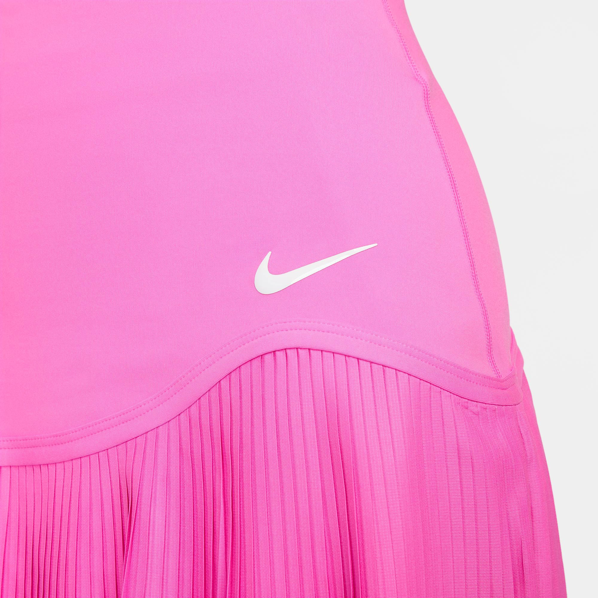 NikeCourt Advantage Women's Dri-FIT Pleated Tennis Skirt - Pink (4)
